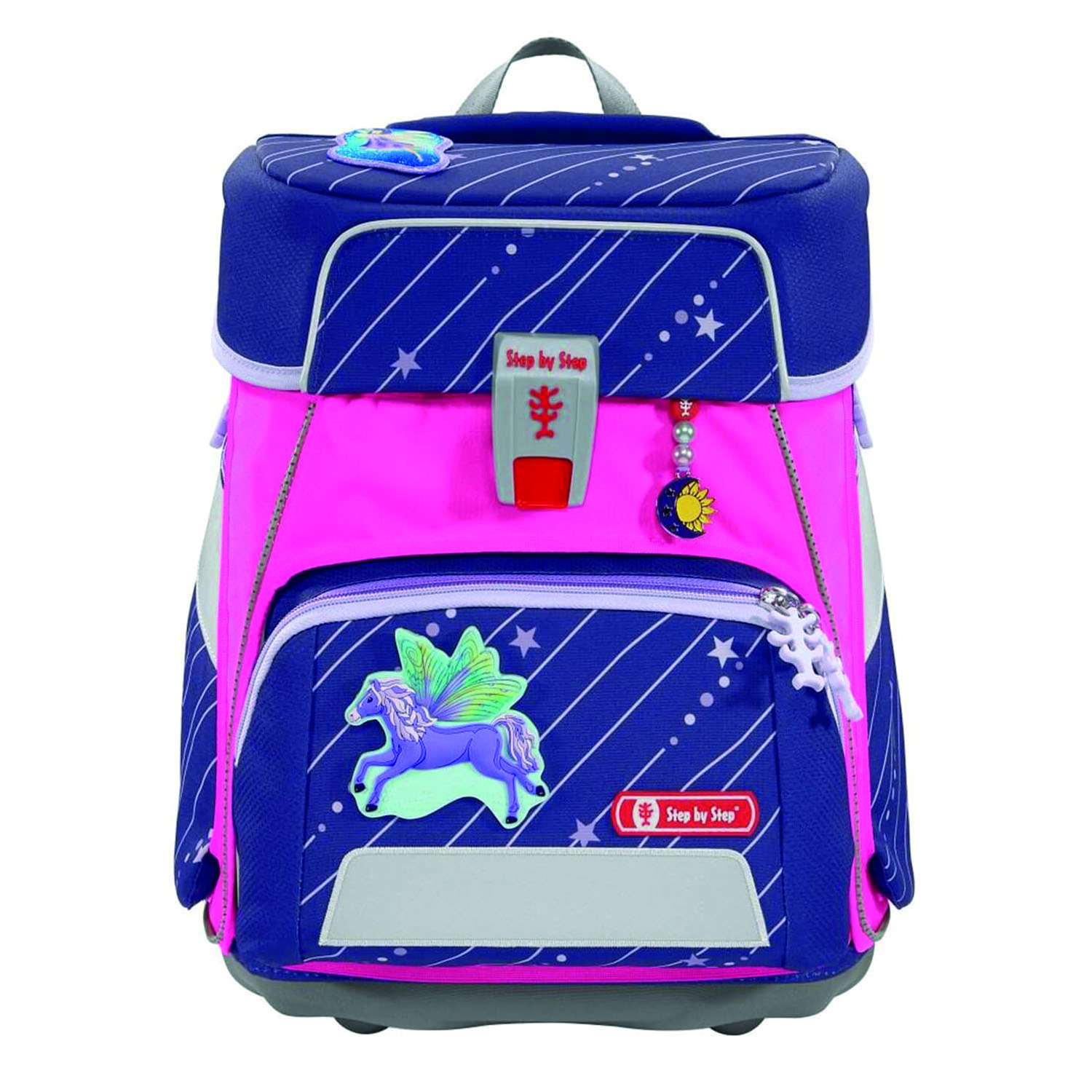 Step by Step LED - Neon Pull-Over-Space. Pink