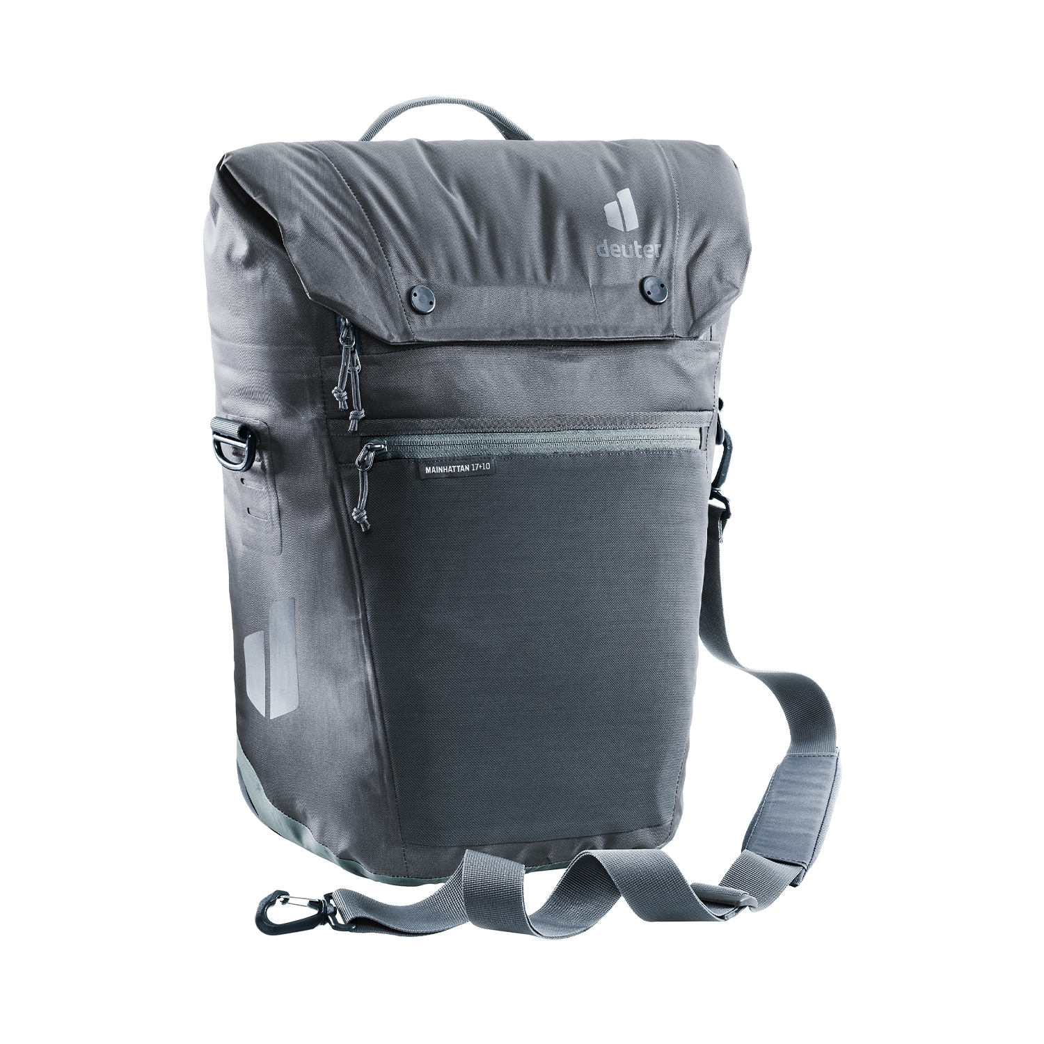 Deuter Mainhatten 17+10 - Fahrradtasche-Graphite-Shale