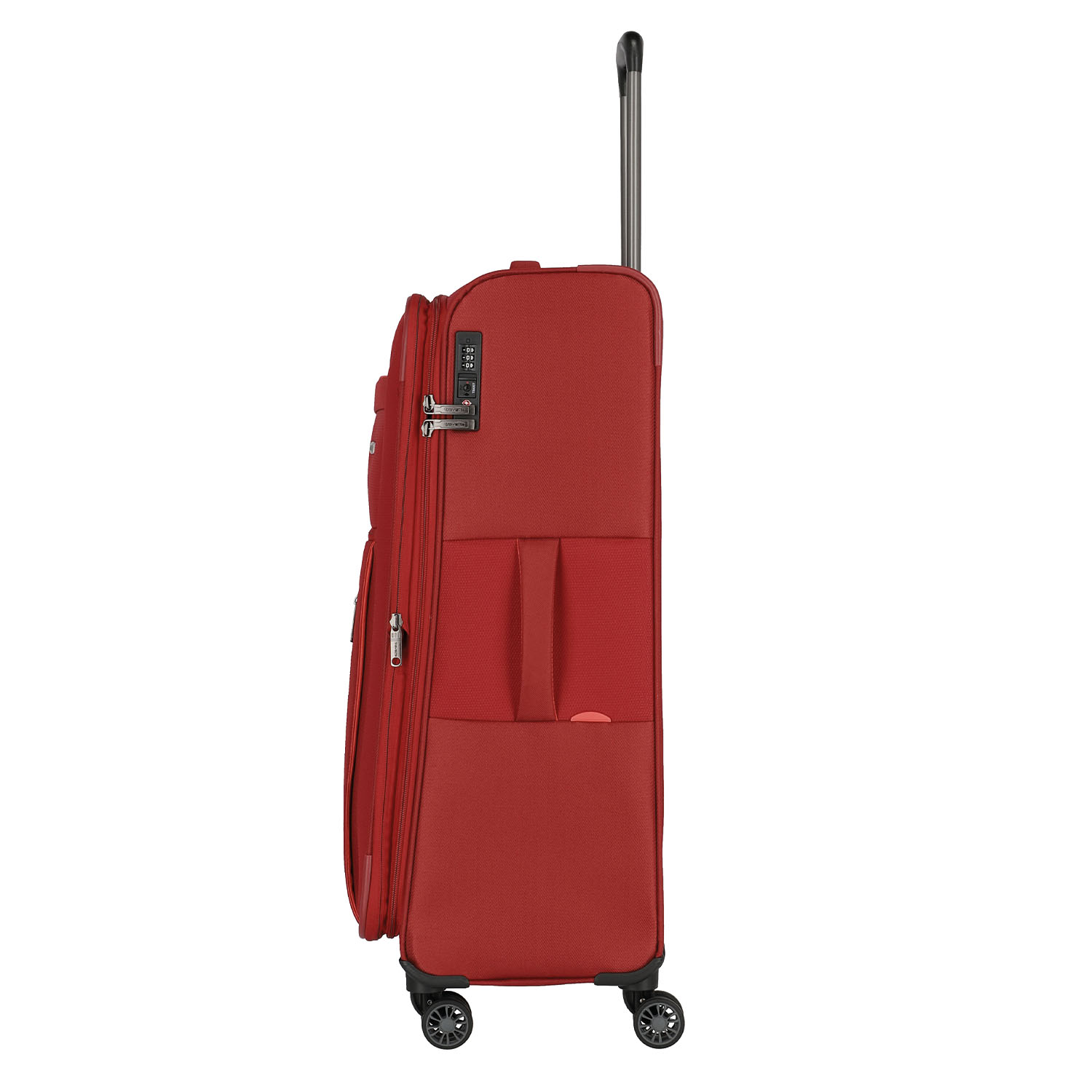 Travelite Capri 4-Rollen Trolley M erw.-Rot