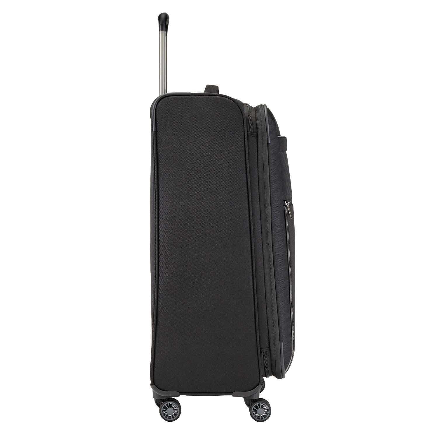 Travelite Capri 4-Rollen Trolley L erw.-Schwarz