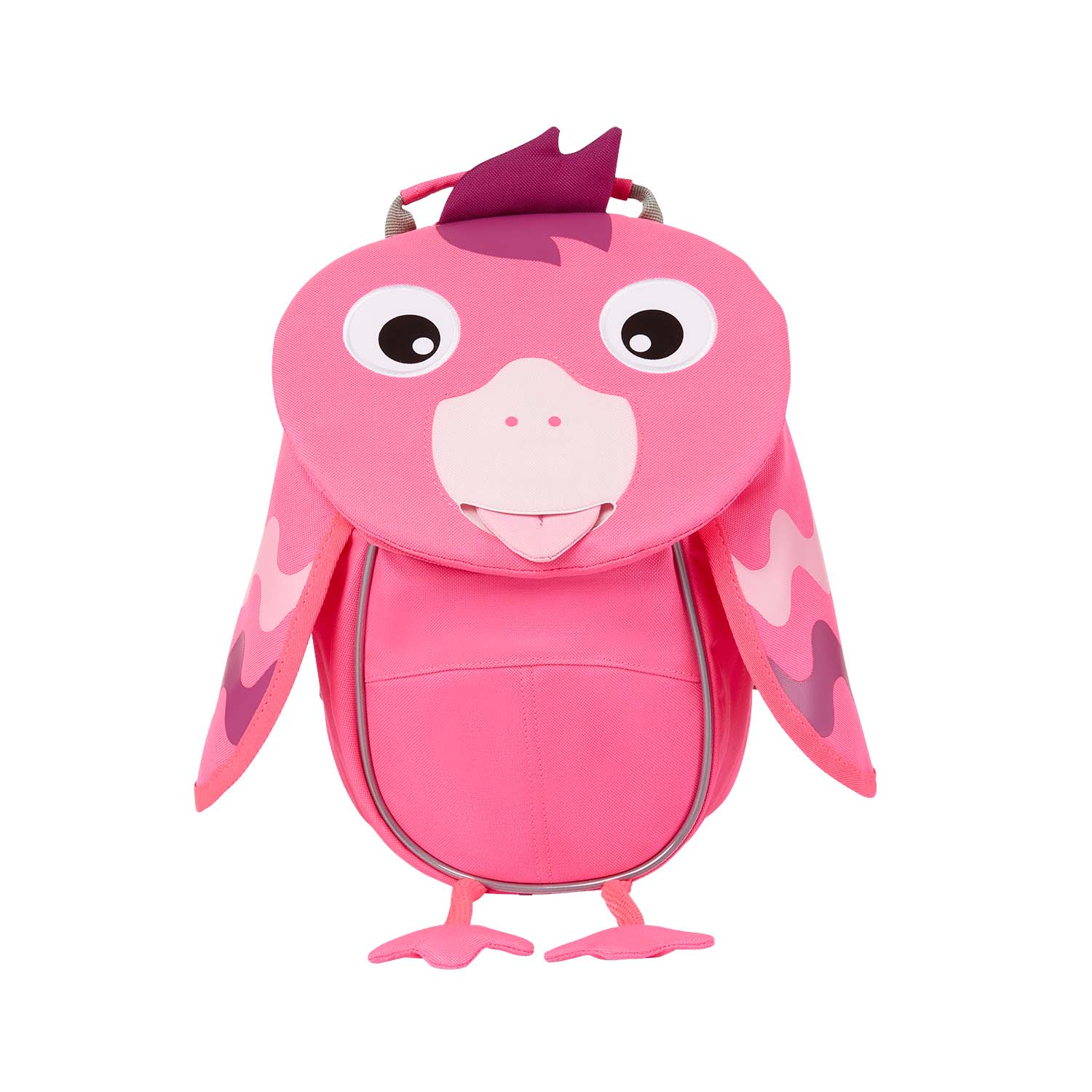 Affenzahn Kleiner Freund Kindergartenrucksack-Flamingo Neon