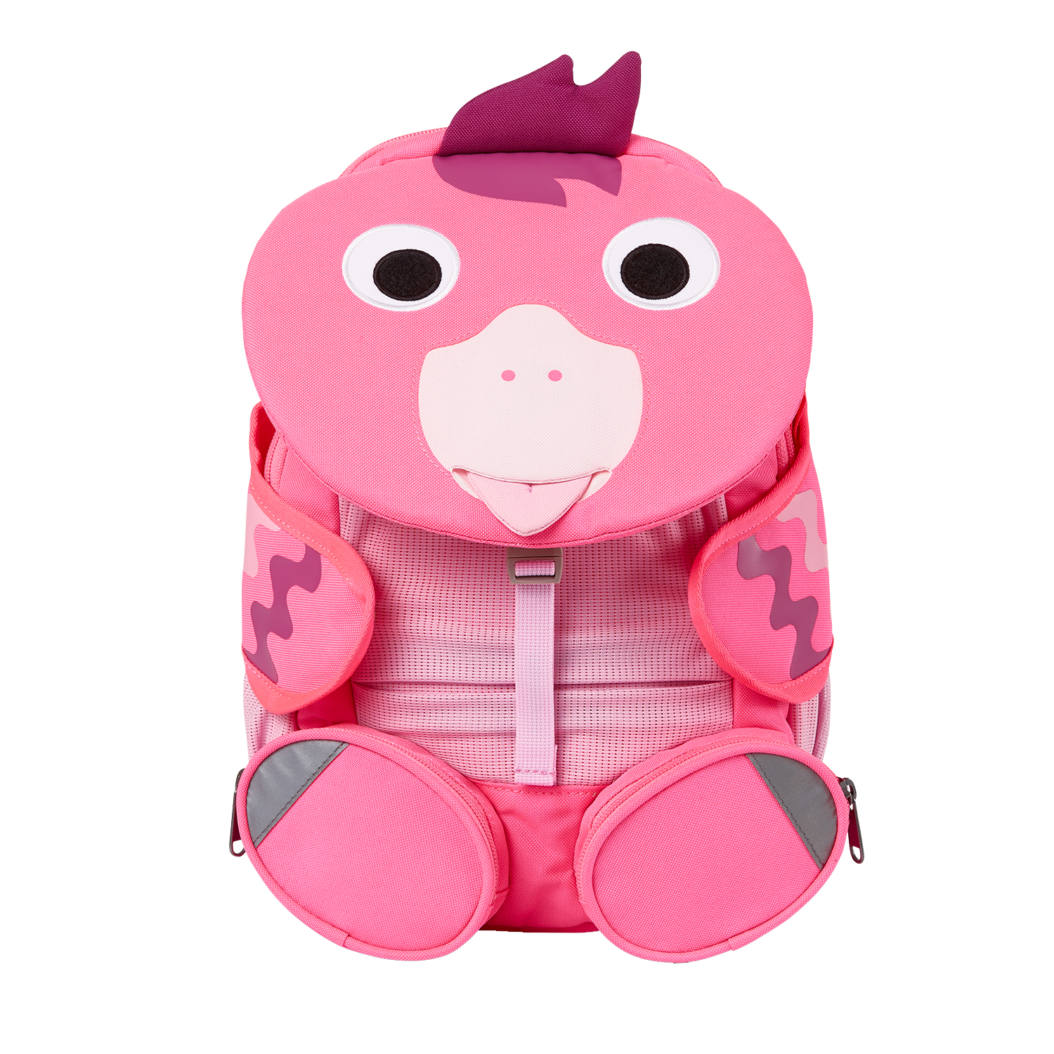 Affenzahn Großer Freund Kindergartenrucksack-Flamingo Neon