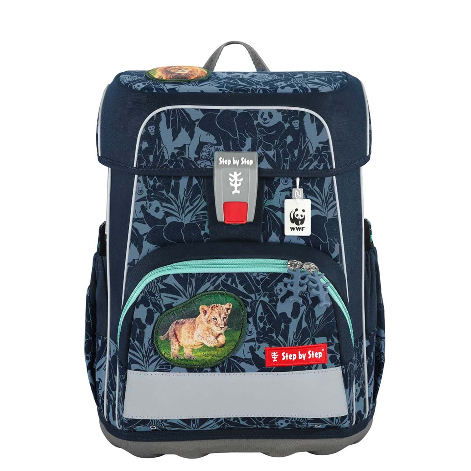 Step by Step Cloud WWF - Schulranzen-Set 5-teilig-Little Lion