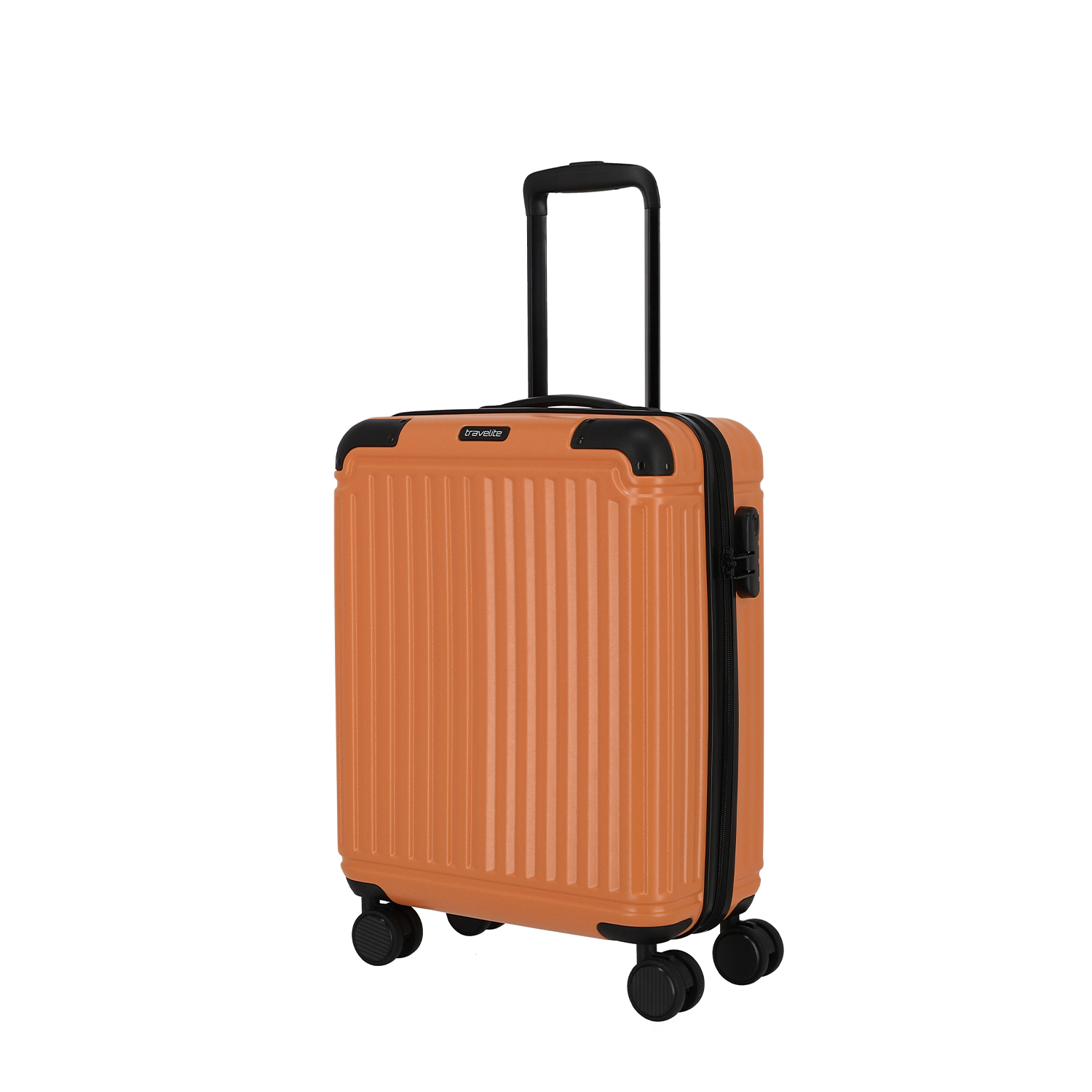 Travelite Cruise 4 Rollen Bordtrolley S 55cm-Koralle
