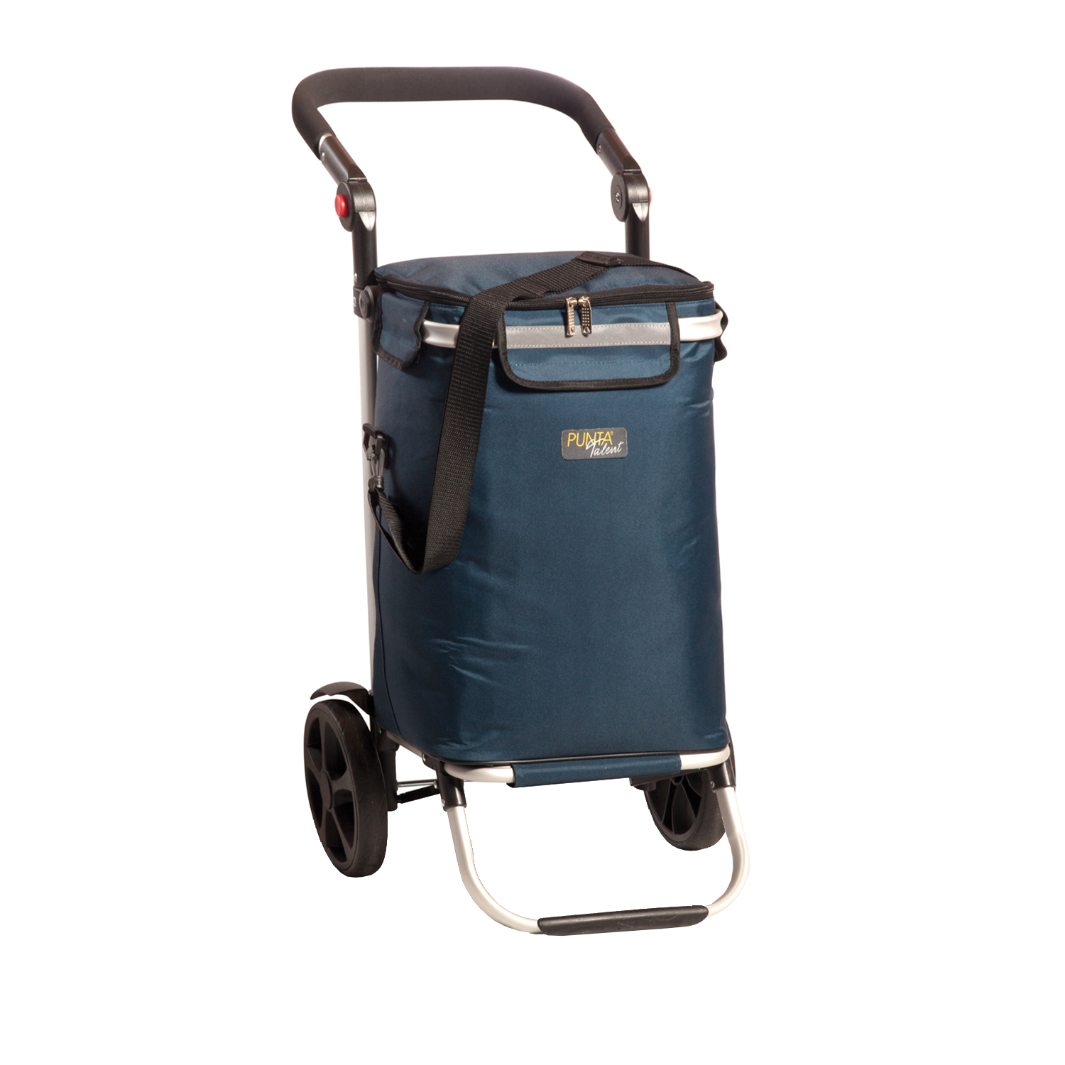 Punta Talent Cooler Shopping Roller - Einkaufstrolley-Marineblau