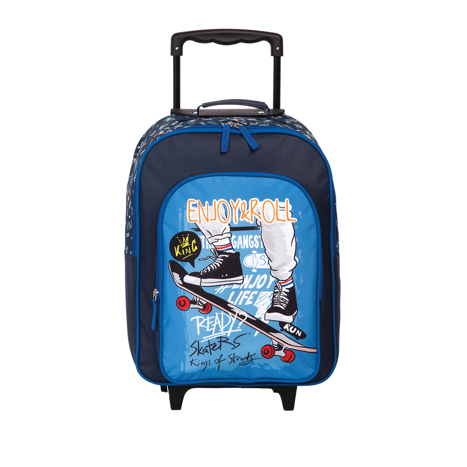 Fabrizio Kids Trolley - 2-Rollen Reisetrolley 17 L-Skater/blau