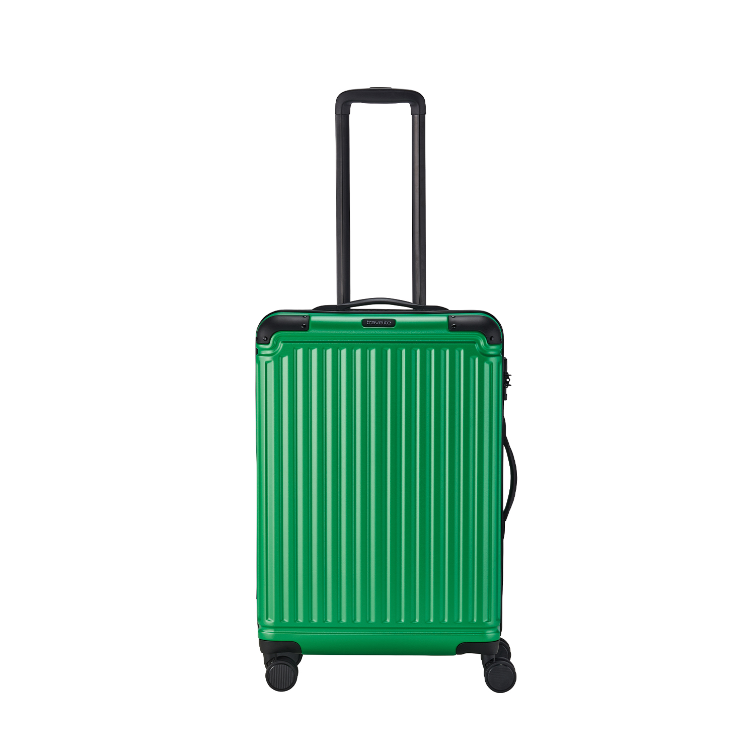 Travelite Cruise 4 Rollen Trolley M 67cm-Grün