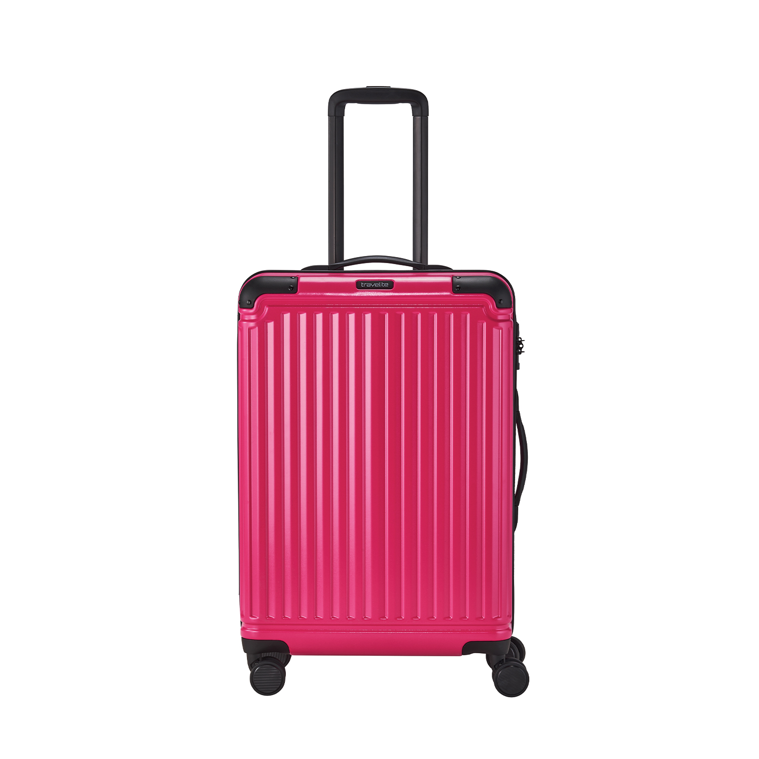 Travelite Cruise 4 Rollen Trolley M 67cm-Pink
