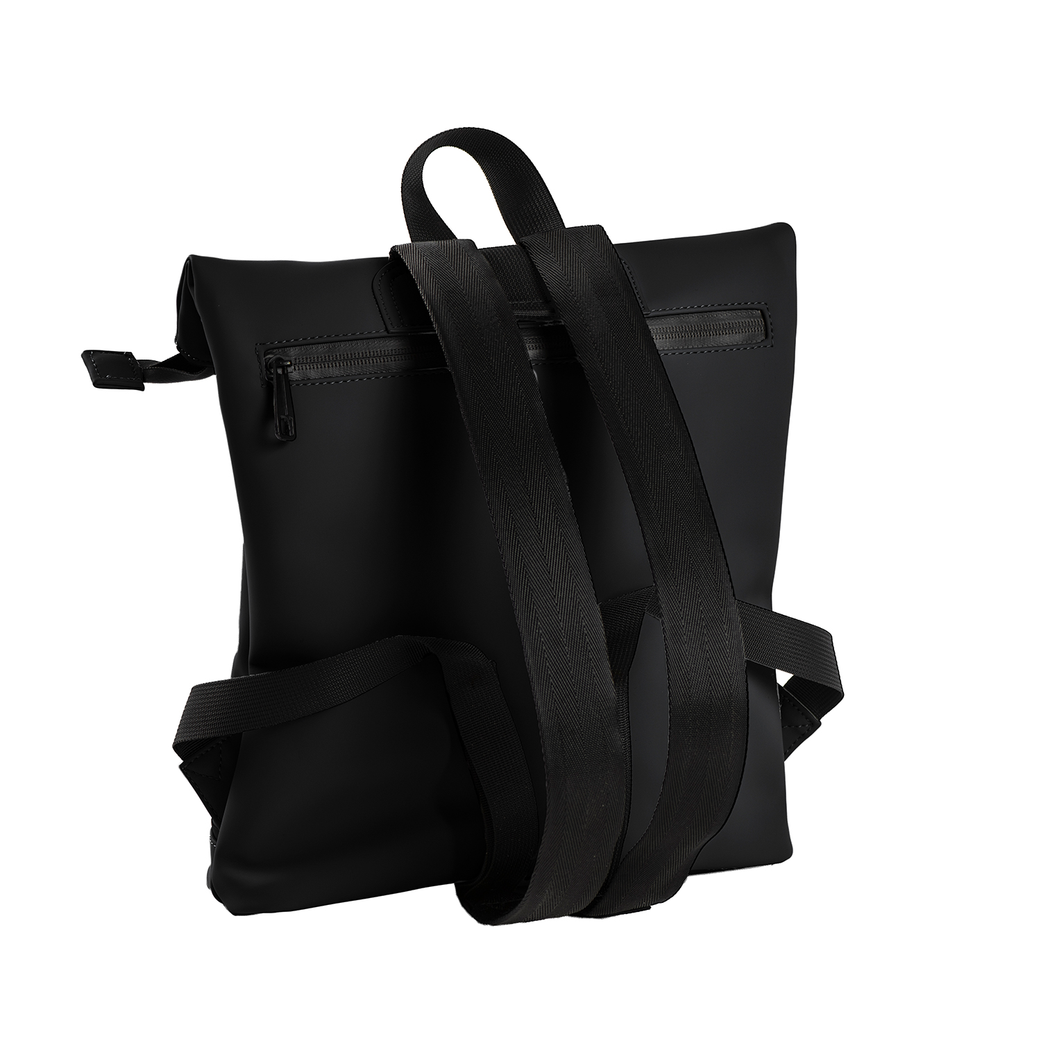Daniel Ray Jefferson - Rolltop-Rucksack-Schwarz