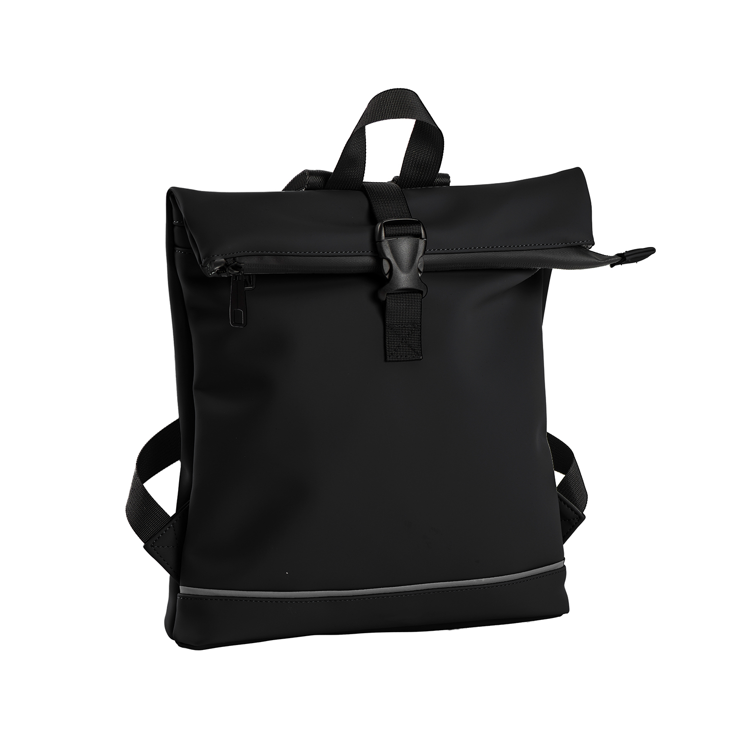 Daniel Ray Jefferson - Rolltop-Rucksack-Schwarz