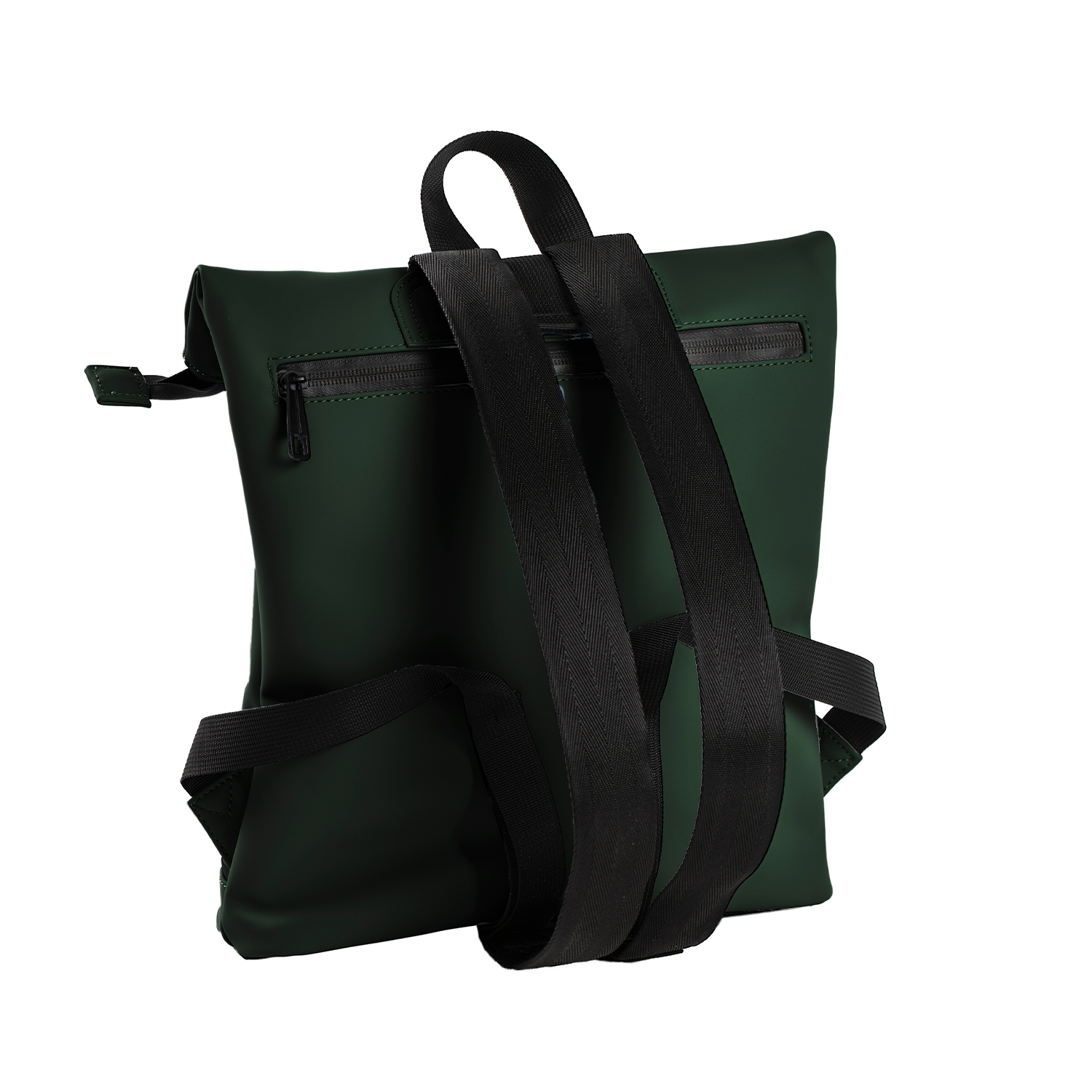 Daniel Ray Jefferson - Rolltop-Rucksack-Dunkelgrün