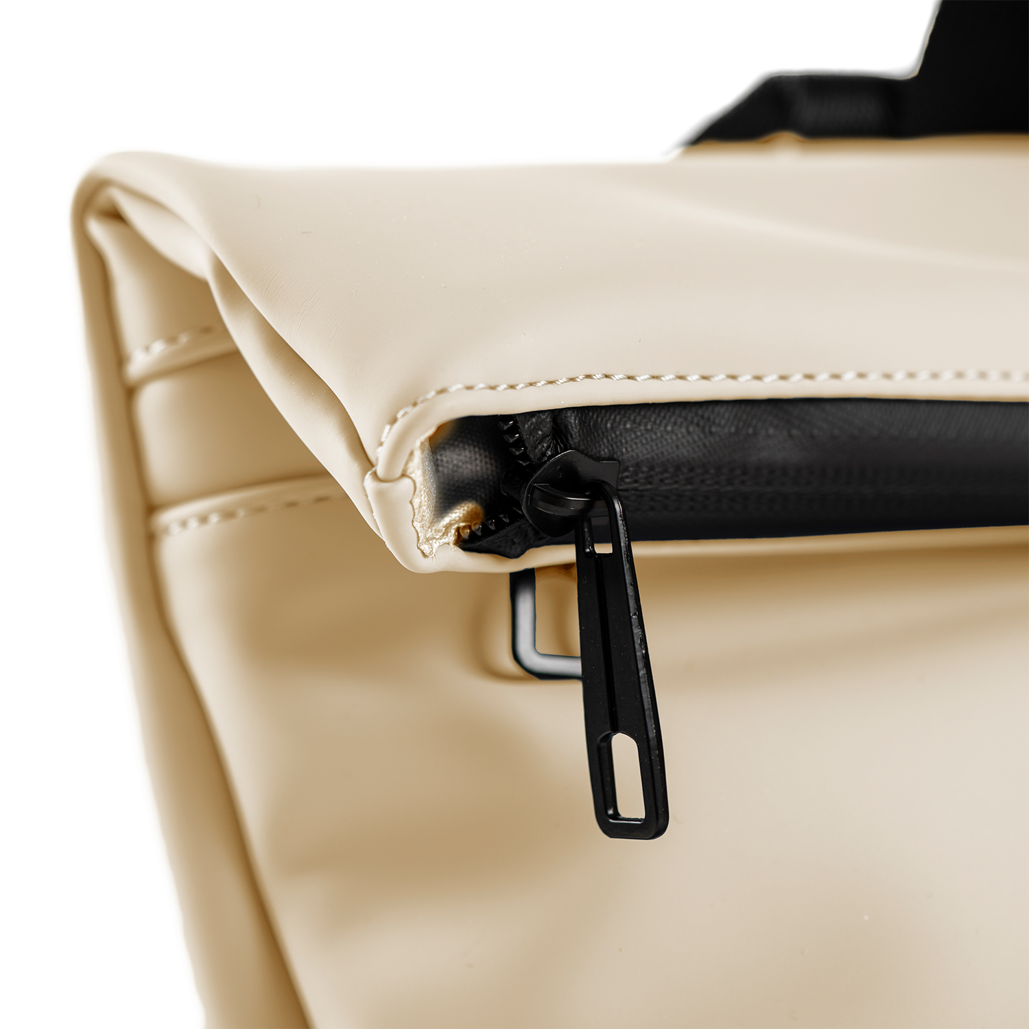 Daniel Ray Jefferson - Rolltop-Rucksack-Weiß