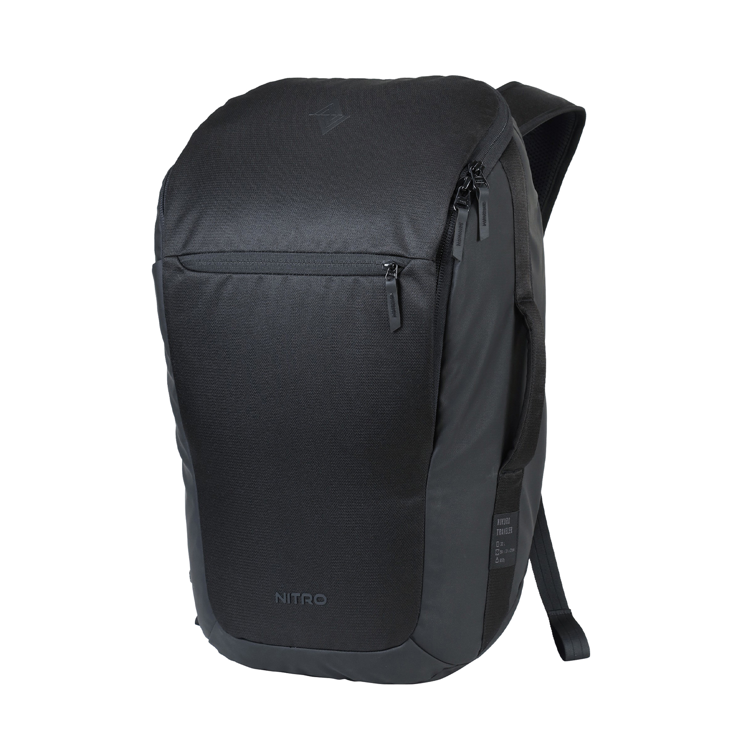 Nitro Nikuro Traveler Pack - Rucksack-Blackout