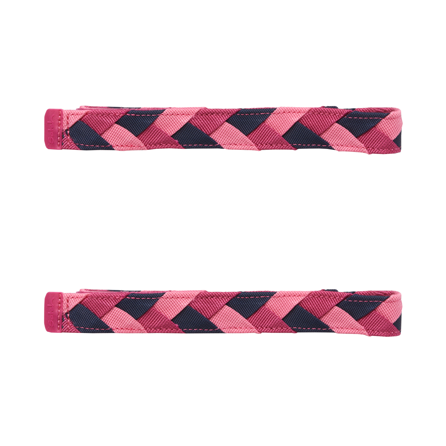 Satch Swaps - Wechselbänder 2tlg.-Braided Pink