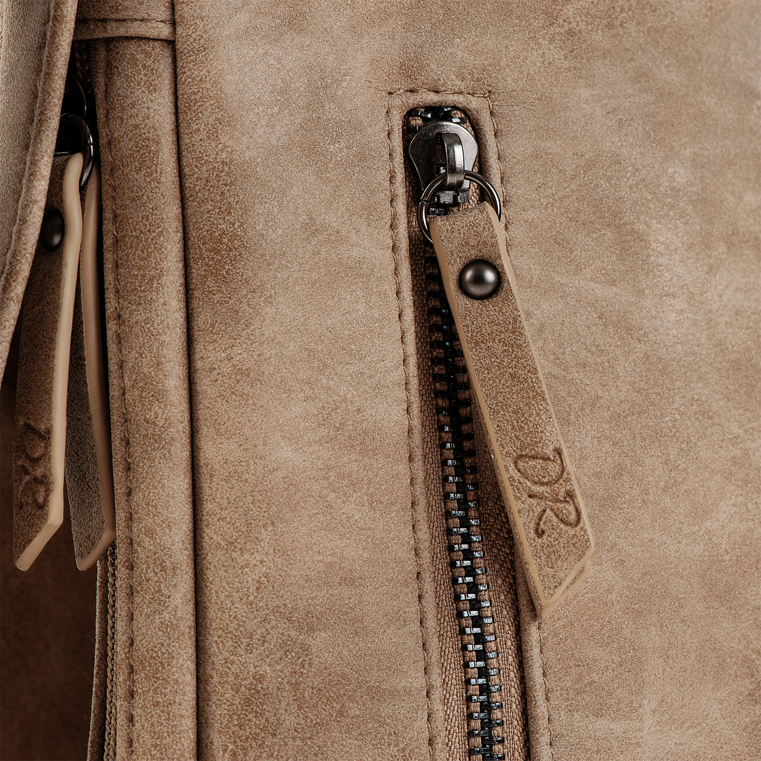 Daniel Ray Austin - Umhängetasche mit Überschlag-Beige