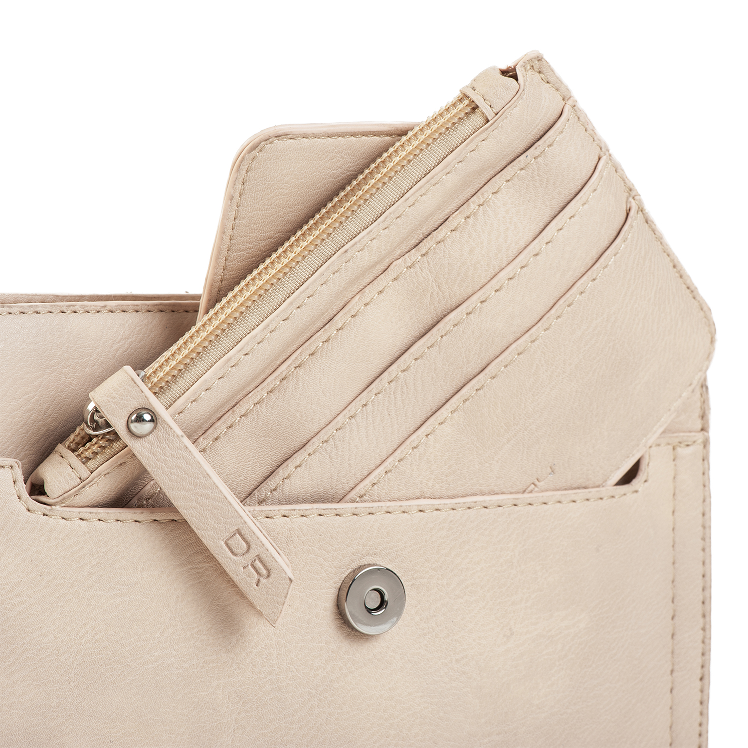 Daniel Ray Santa - Kleine Umhängetasche-Beige