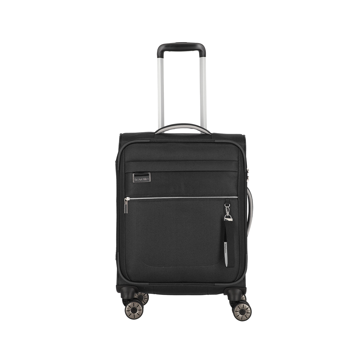 Travelite Miigo - 4 Rollen Borddtrolley 55cm-Nachtschwarz