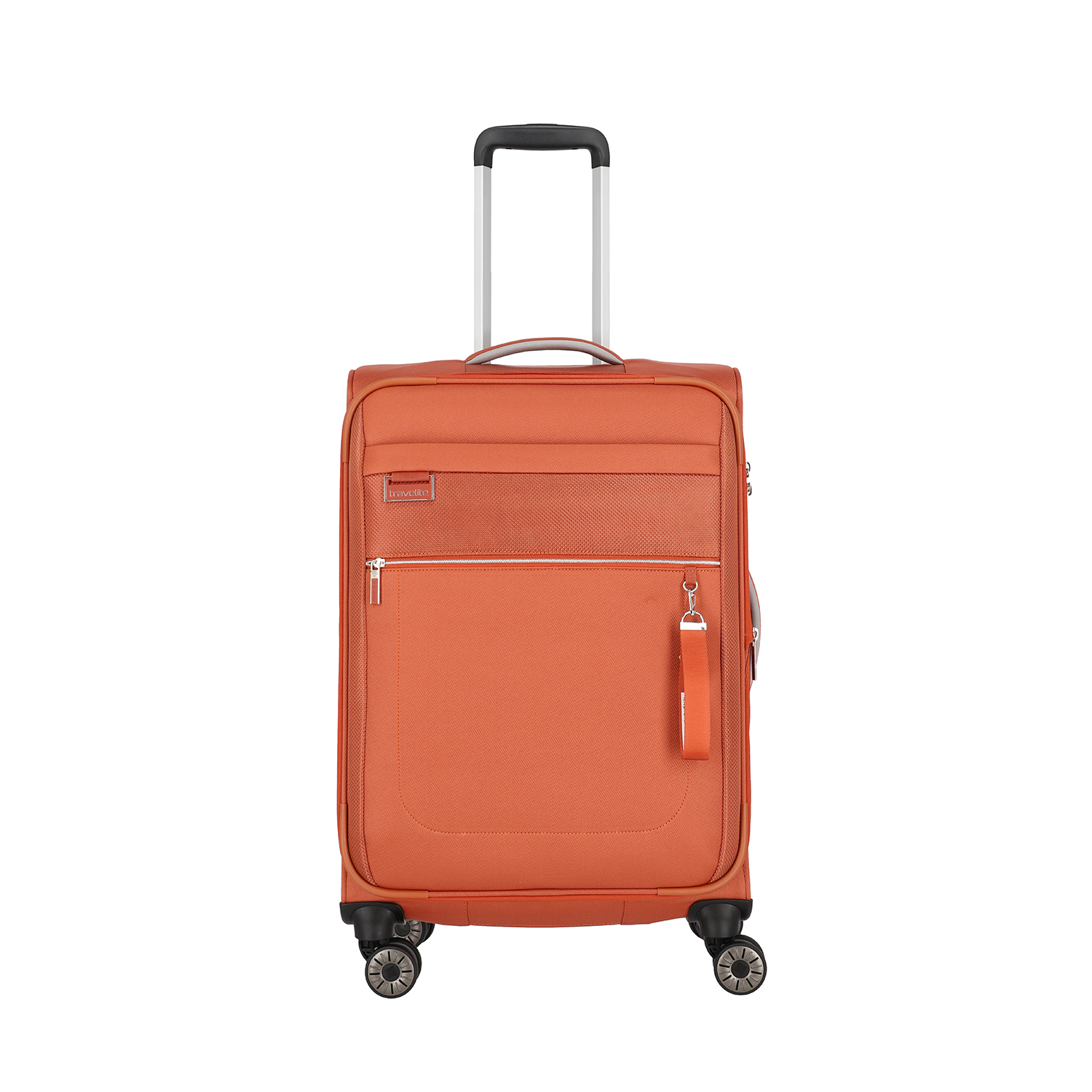 Travelite Miigo - 4 Rollen Trolley 67cm erw.-Safran