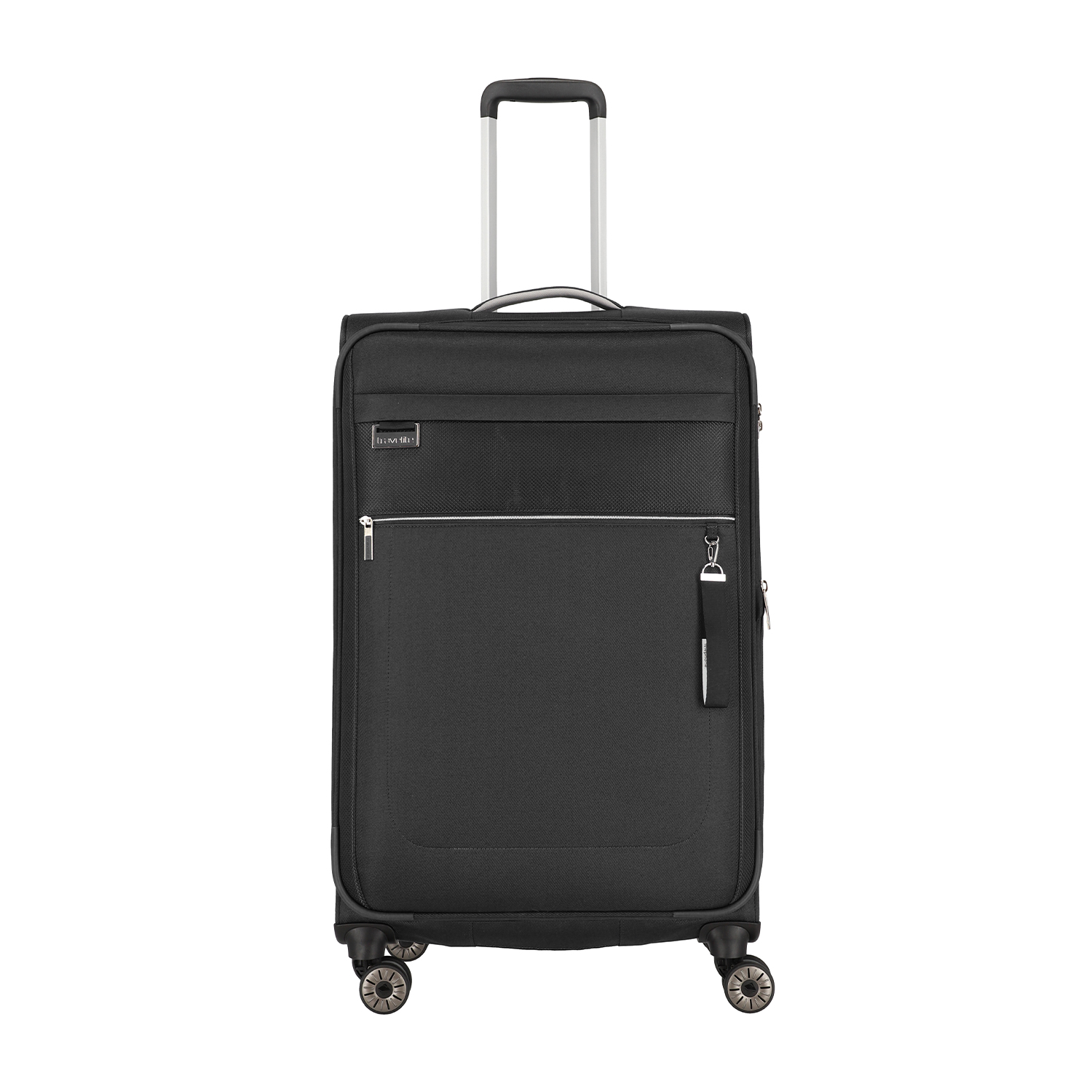 Travelite Miigo - 4 Rollen Trolley 77cm erw.-Nachtschwarz