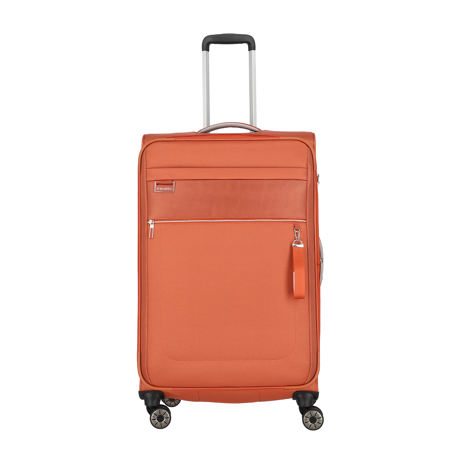 Travelite Miigo - 4 Rollen Trolley 77cm erw.-Safran