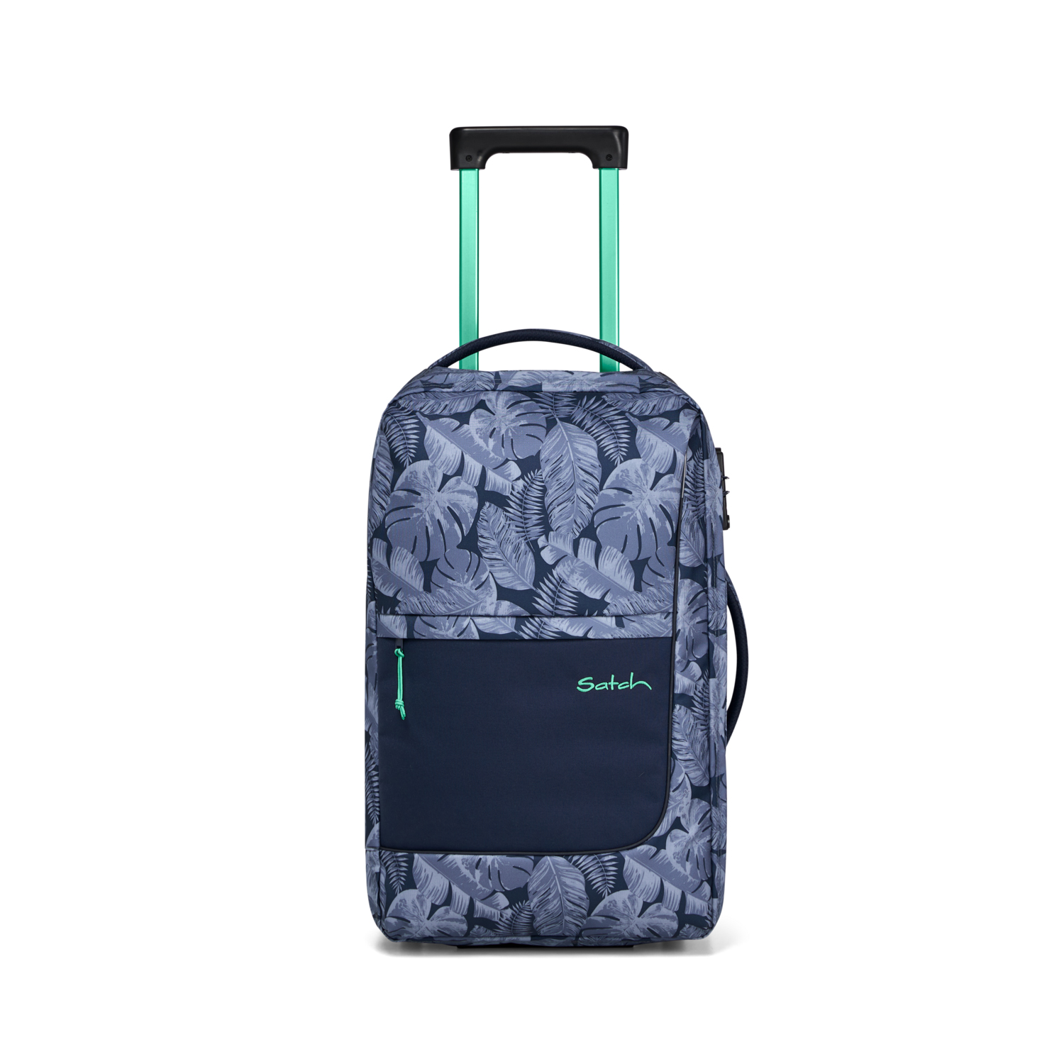 Satch Flow S - 2-Rollen Trolley-Tropic Blue