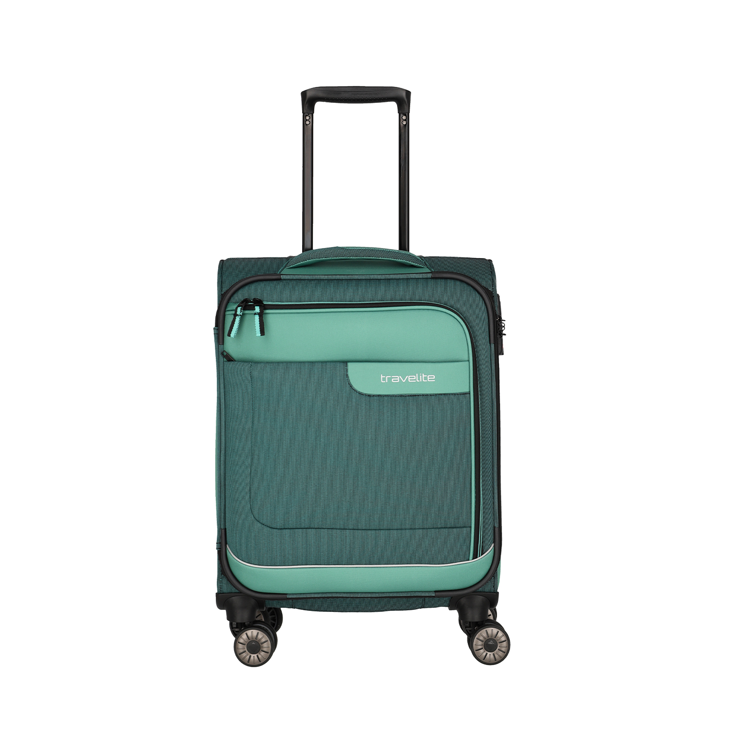 Travelite Viia - 4 Rollen Bordtrolley S 55cm-Eukalyptus