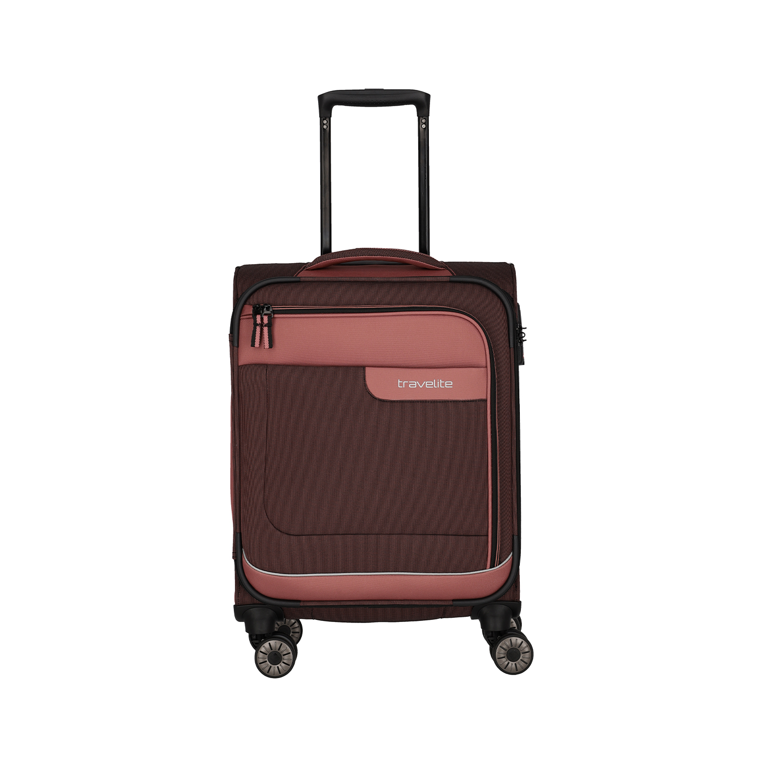 Travelite Viia - 4 Rollen Bordtrolley S 55cm-Frühlingsrose