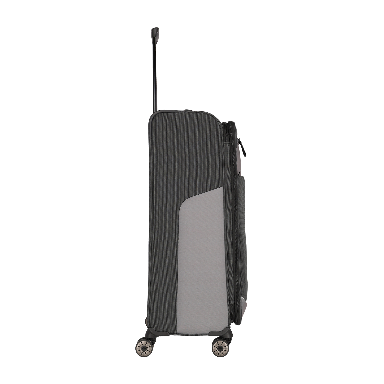 Travelite Viia - 4 Rollen Trolley mit Erweiterung L 77cm-Schiefer
