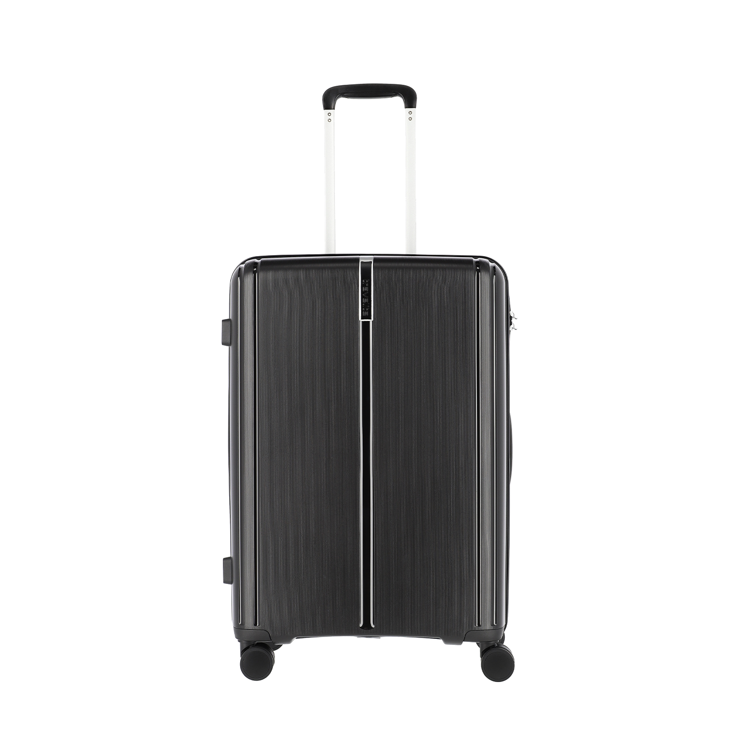 Travelite Vaka - 4 Rollen Trolley M 65cm-Schwarz