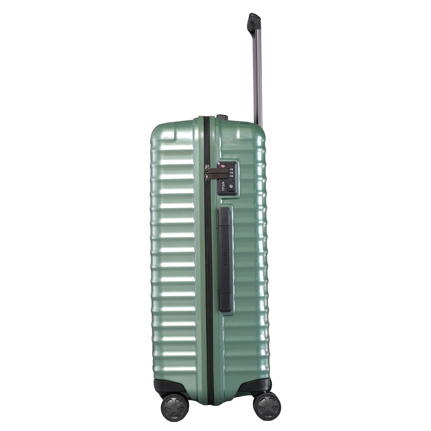 Titan Litron 4-Rollen Trolley M-Traubengrün