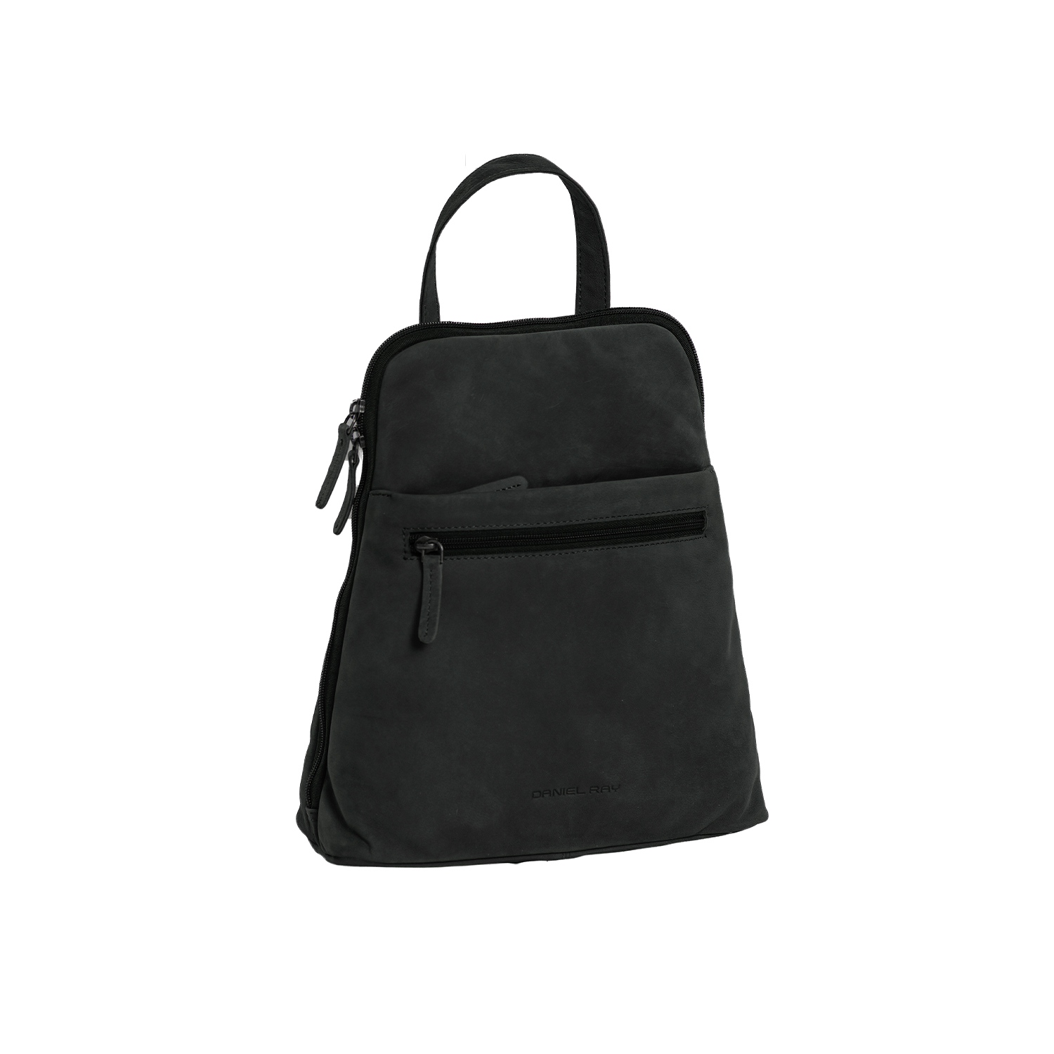 Daniel Ray Los Angeles - Leder Rucksack-Schwarz