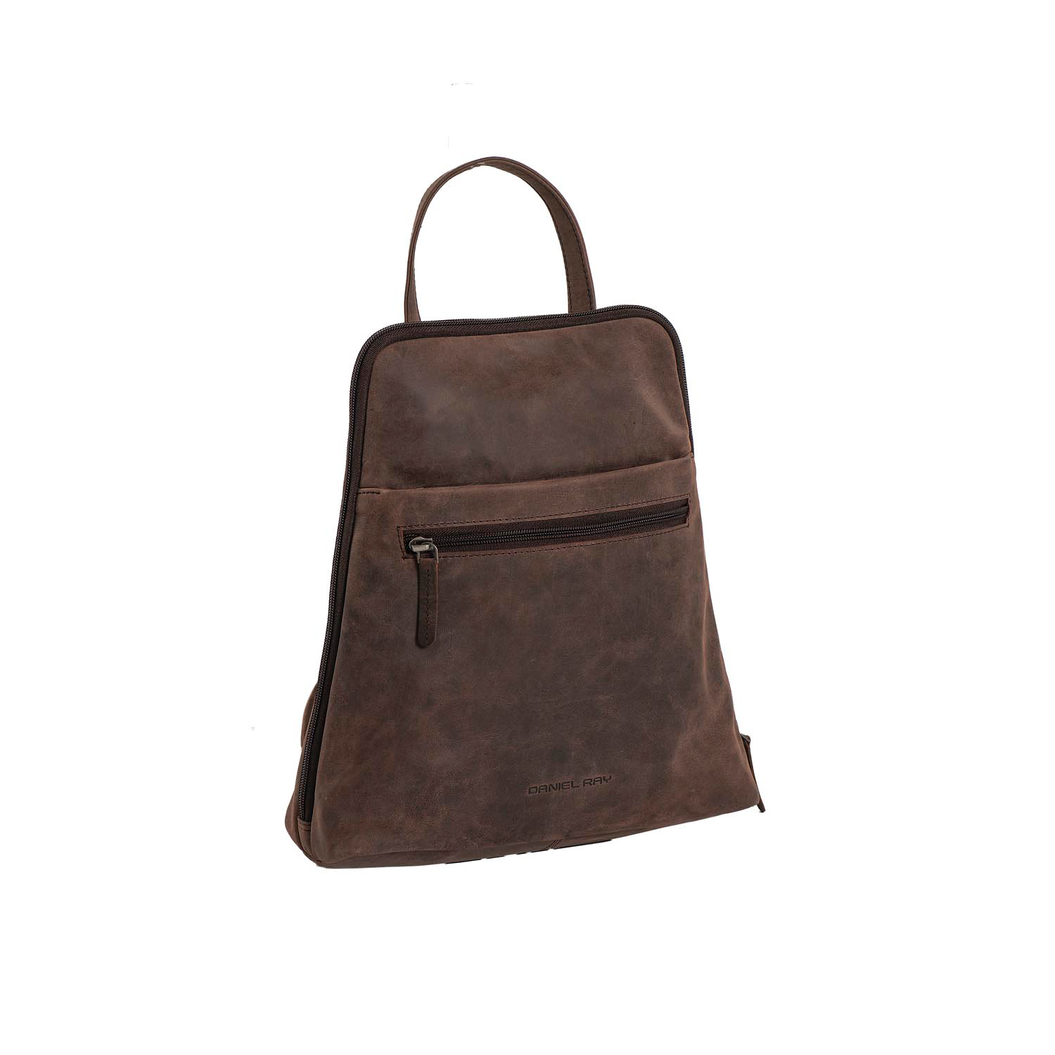 Daniel Ray Los Angeles - Leder Rucksack-Dunkelbraun