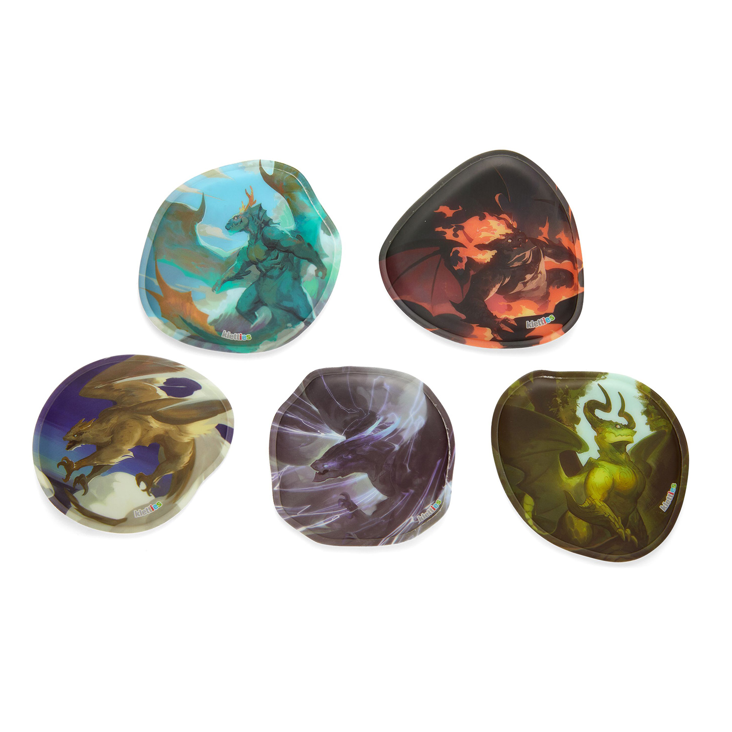 Ergobag Kontur-Kletties-Set-Drache