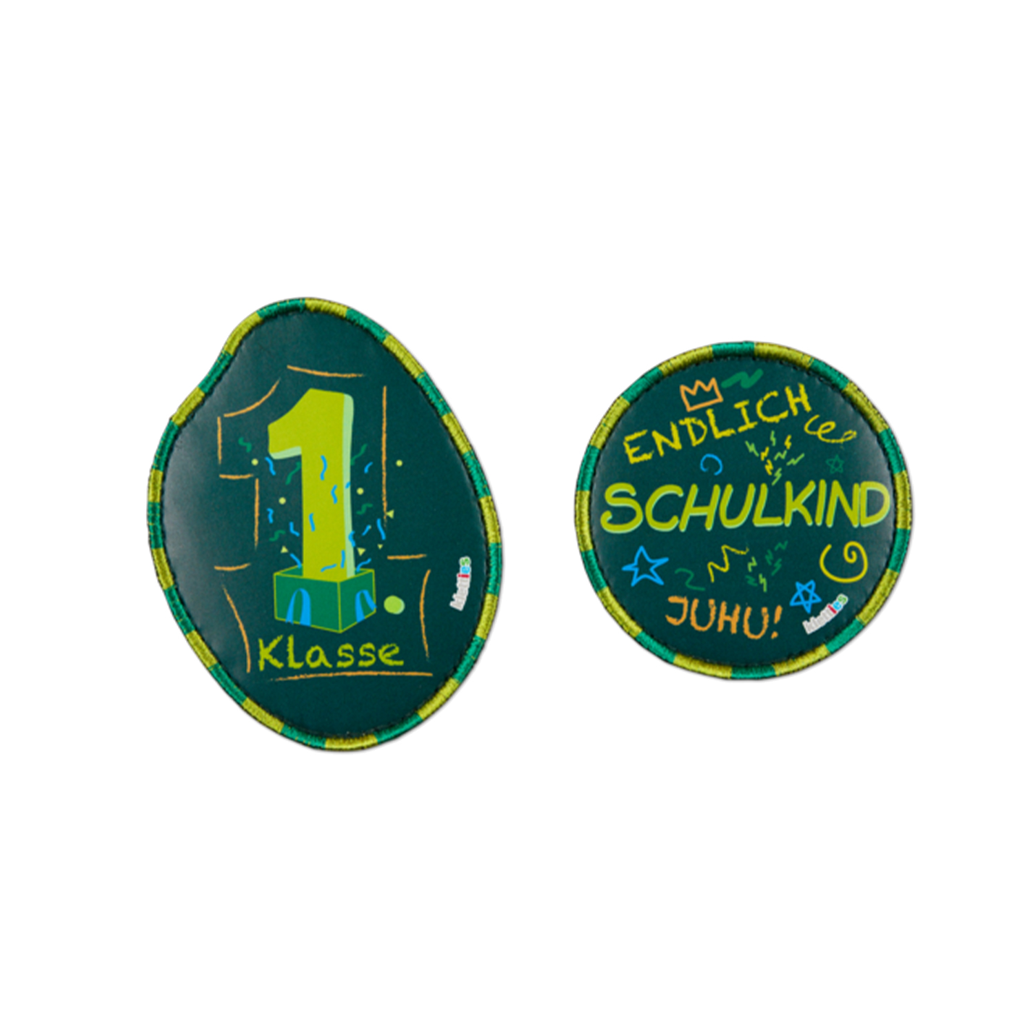 Ergobag Schulstarter-Kletties-Set-Grün