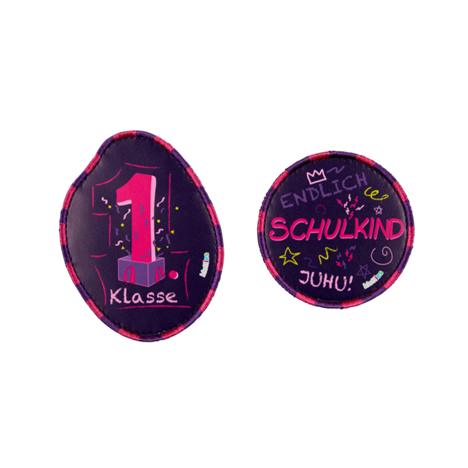 Ergobag Schulstarter-Kletties-Set-Lila