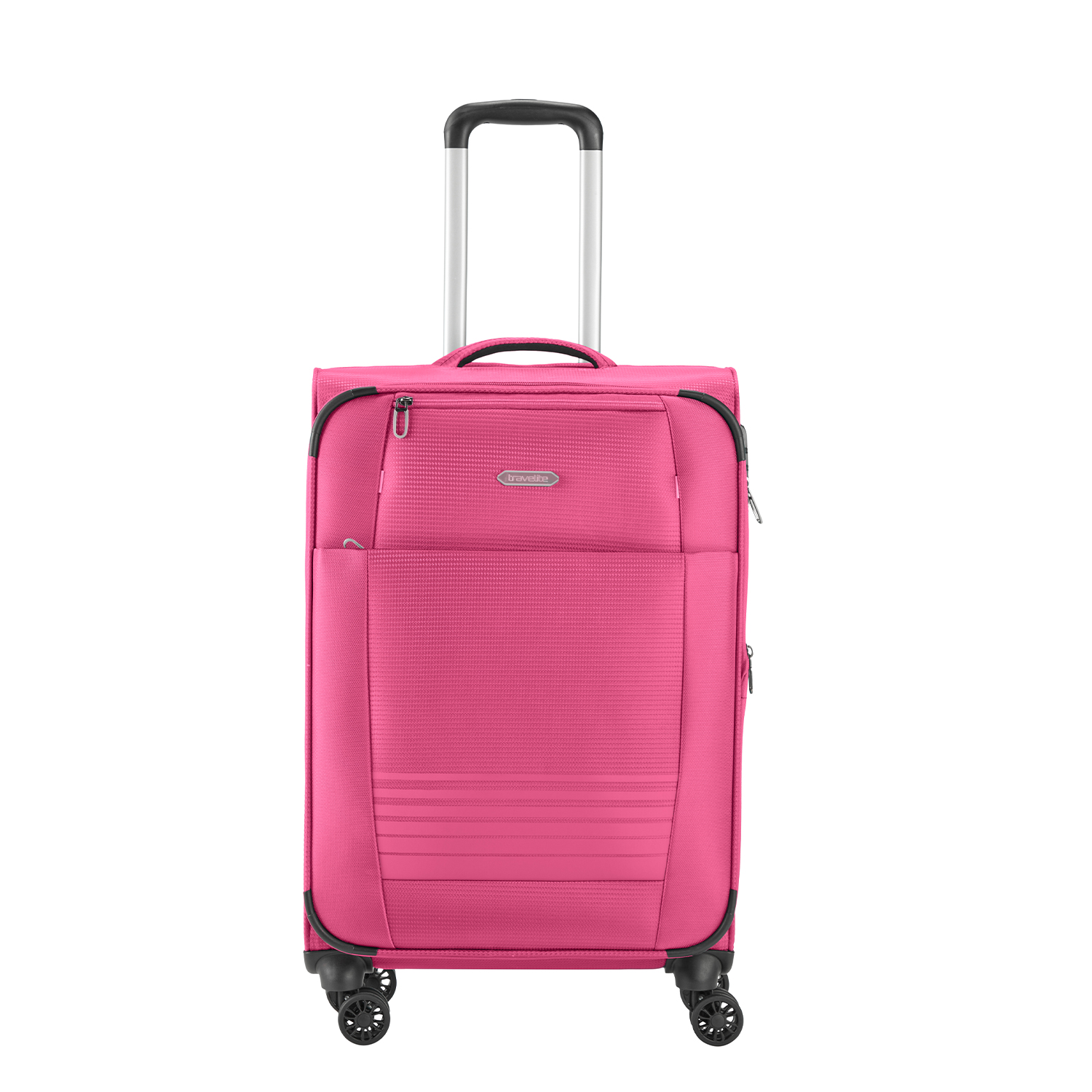 Travelite Seaside - 4-Rollen Trolley M-Pink