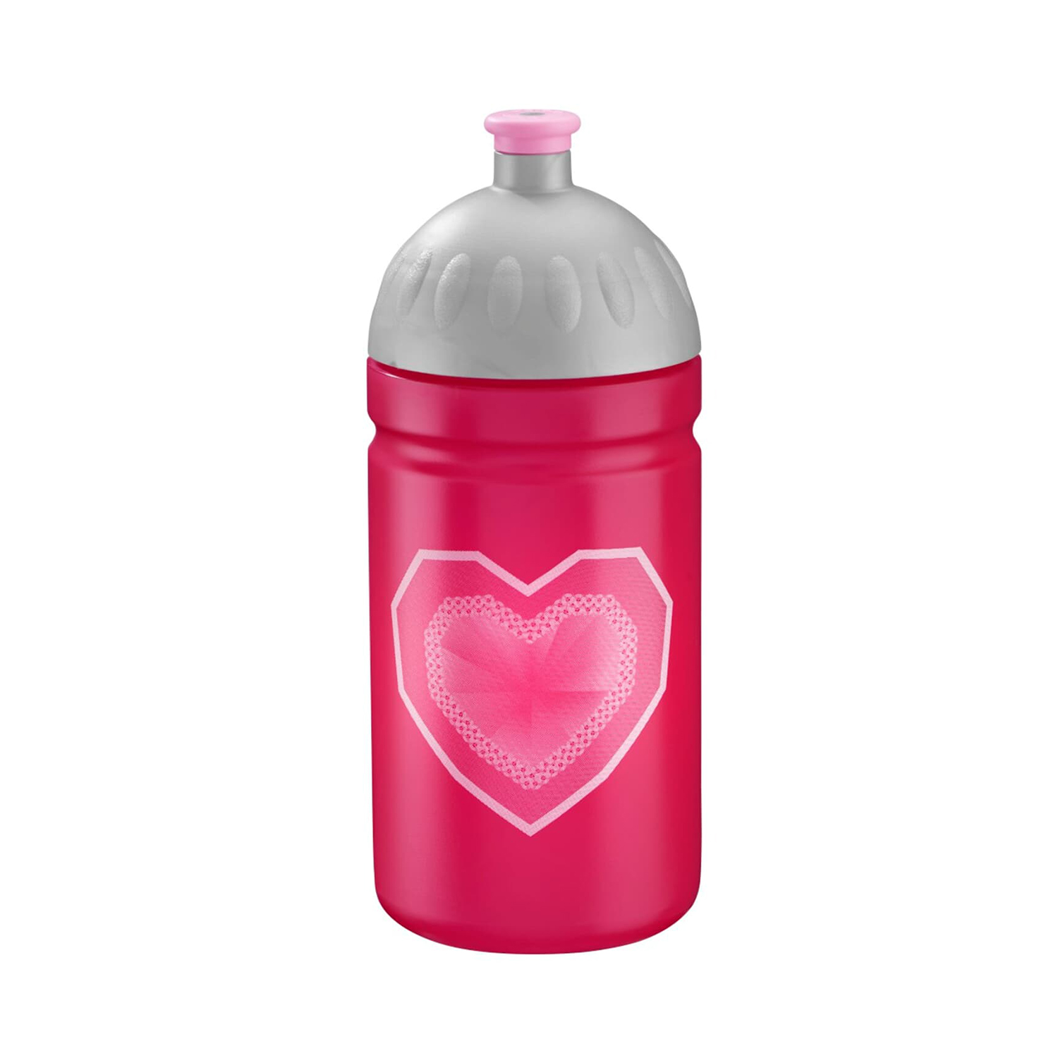 Step by Step Trinkflasche-Glitter Heart Hazle
