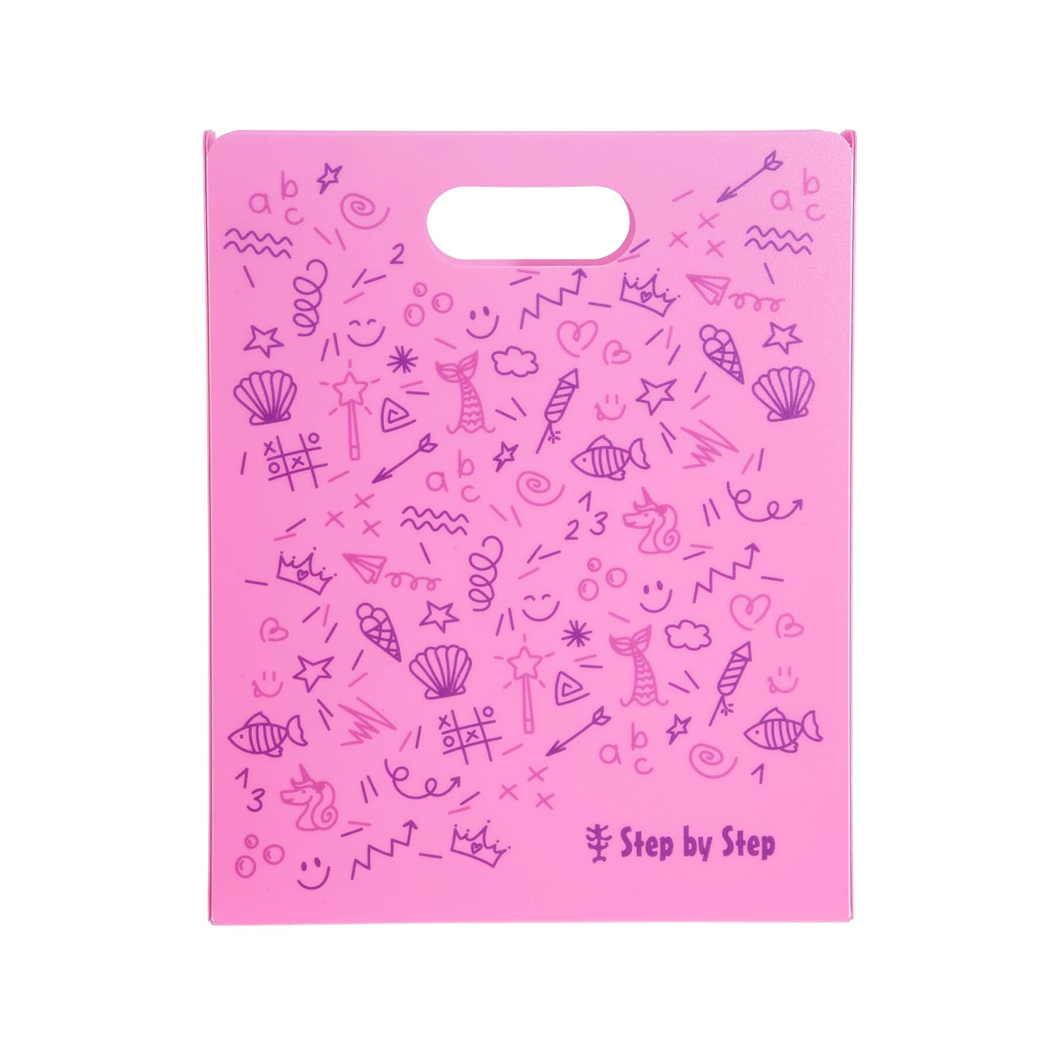 Step by Step Heftbox mit Tragegriff-Pink