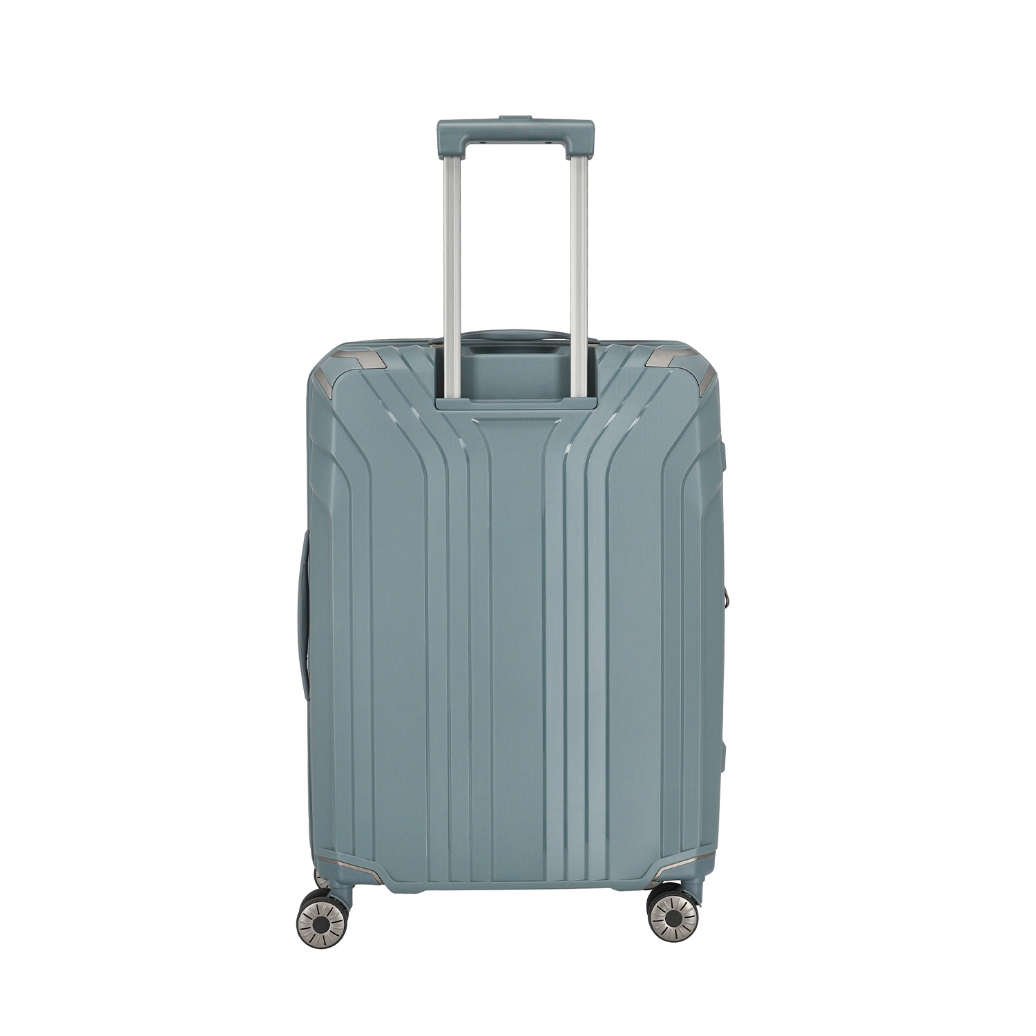 Travelite Elvaa 4-Rollen Trolley M-Blaugrau