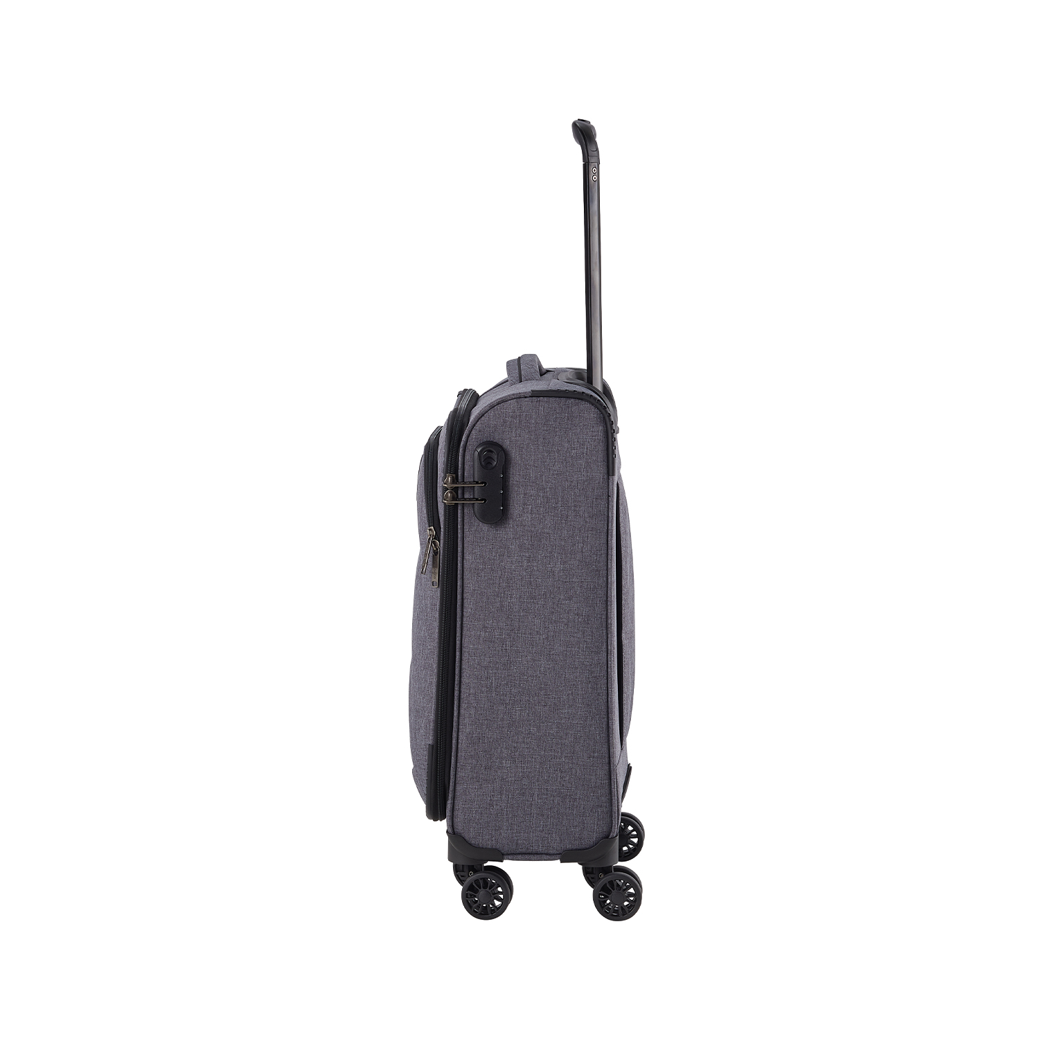Travelite Adria - 4 Rollen Bordtrolley S 55 cm-Anthrazit