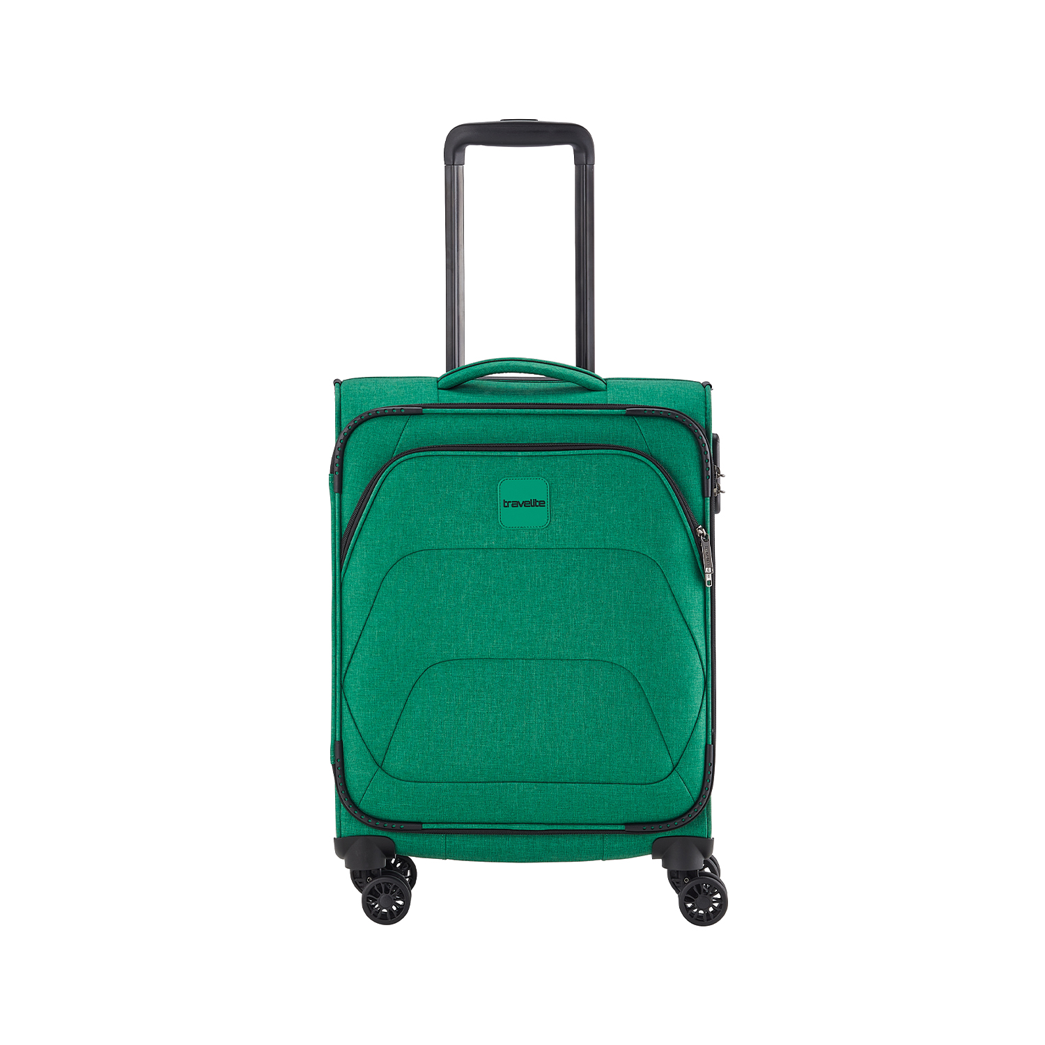 Travelite Adria - 4 Rollen Bordtrolley S 55 cm-Grün