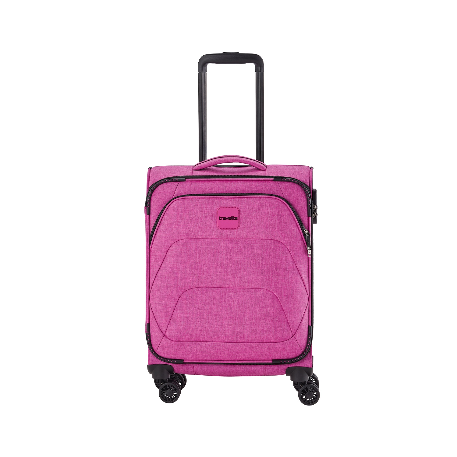 Travelite Adria - 4 Rollen Bordtrolley S 55 cm-Pink
