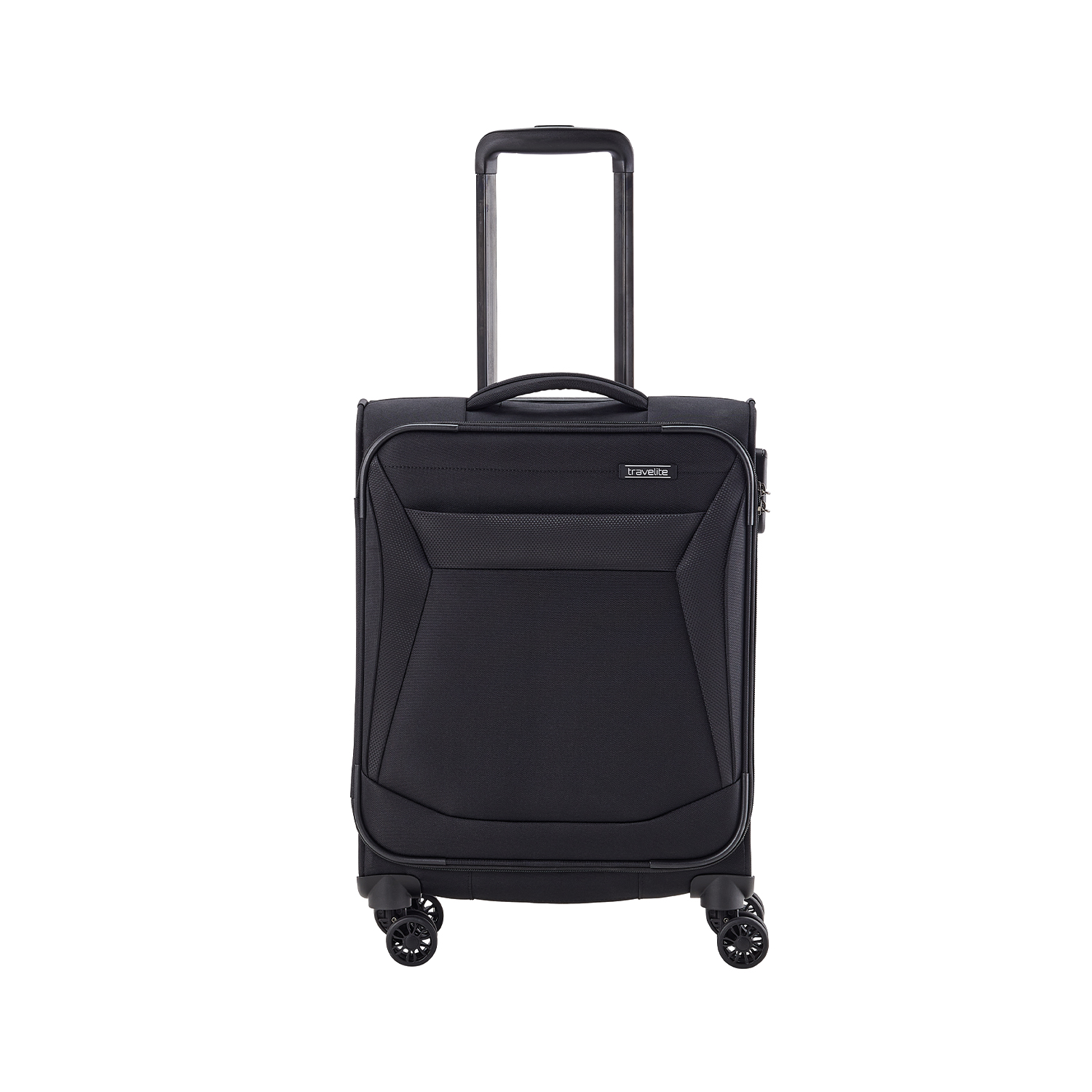 Travelite Chios - 4 Rollen Bordtrolley S 55 cm-Schwarz