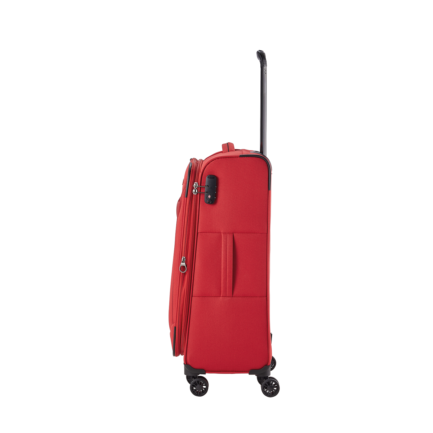 Travelite Chios - 4 Rollen Trolley M 67cm erw.-Rot