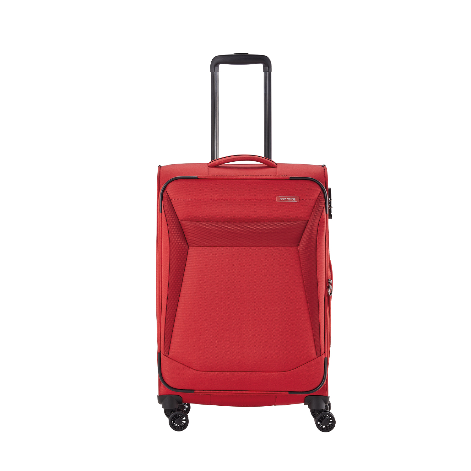 Travelite Chios - 4 Rollen Trolley M 67cm erw.-Rot