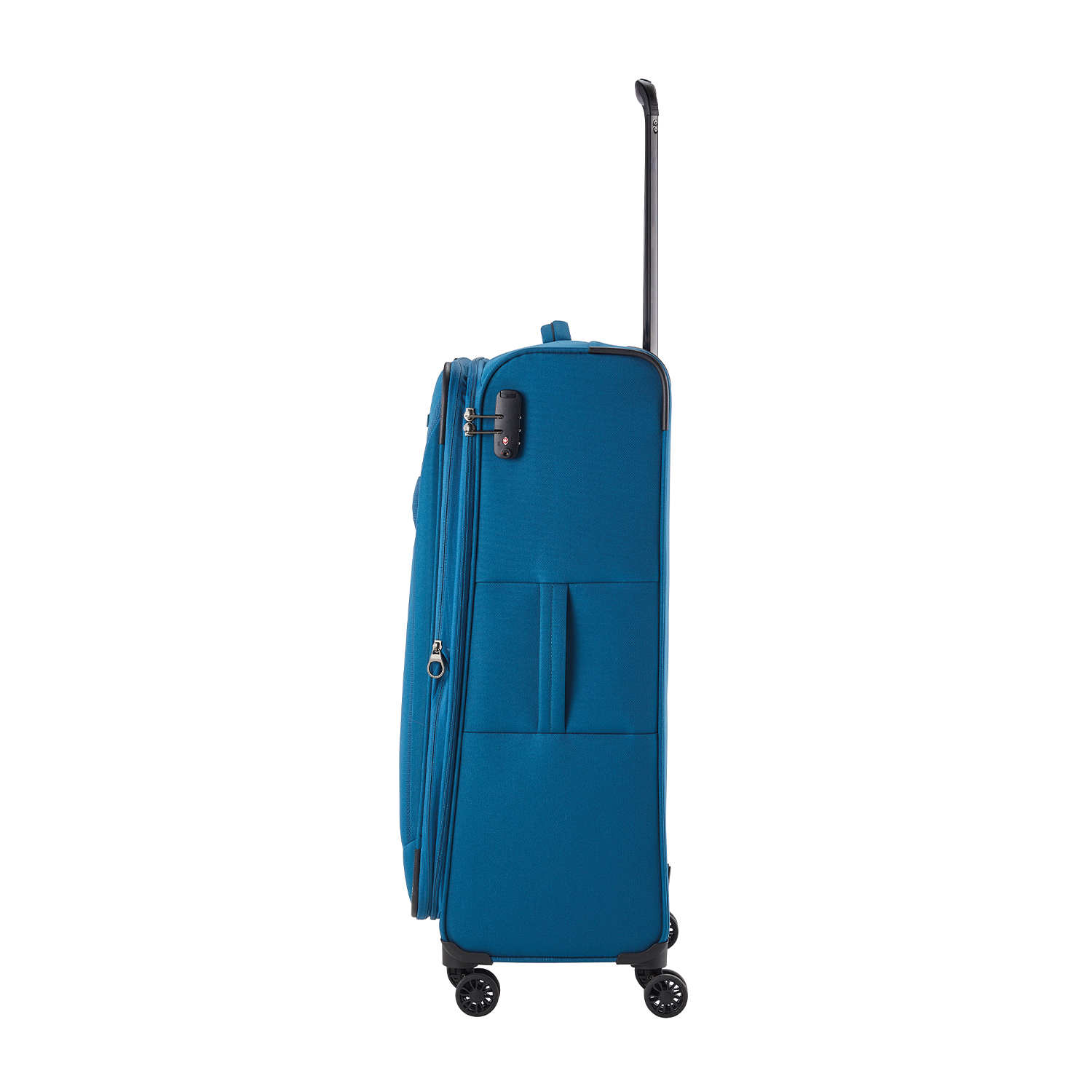 Travelite Chios - 4 Rollen Trolley L cm erw.-Petrol