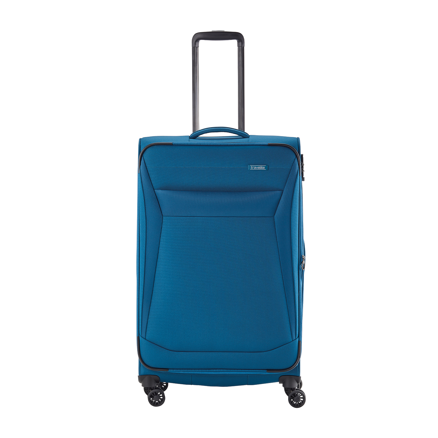Travelite Chios - 4 Rollen Trolley L cm erw.-Petrol