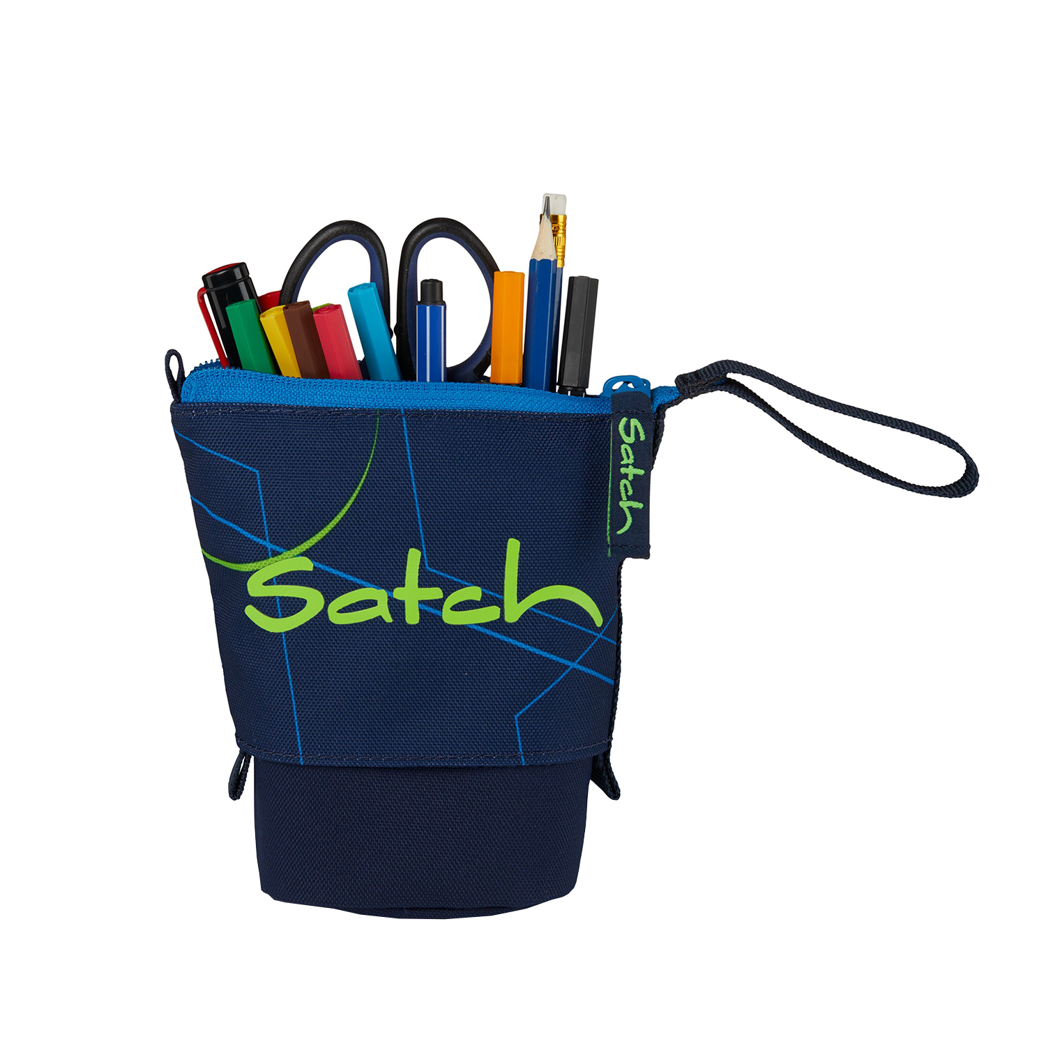 Satch Pencil Slider- Federtasche-Blue Tech