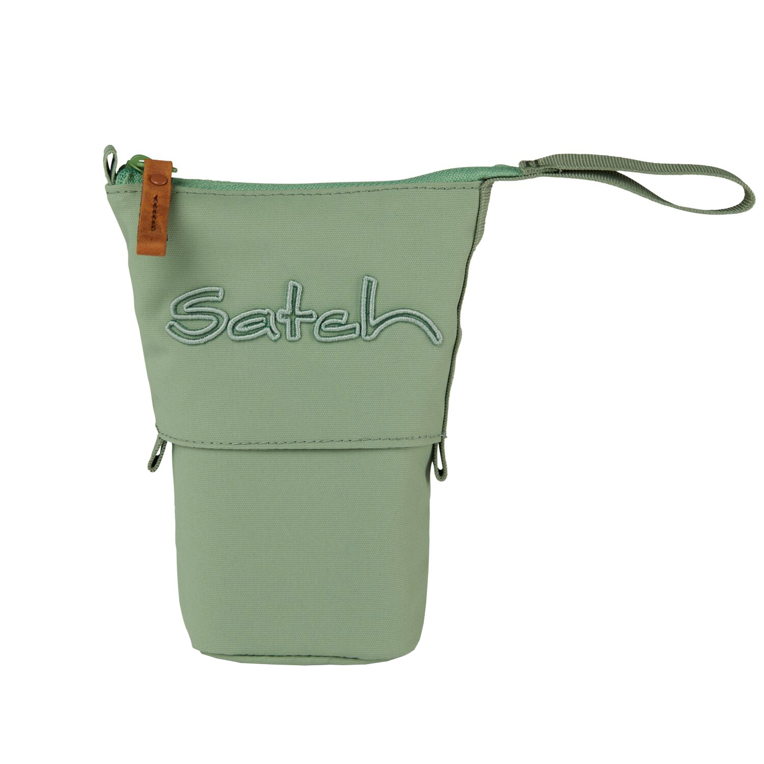 Satch Pencil Slider- Federtasche-Nordic Jade Green