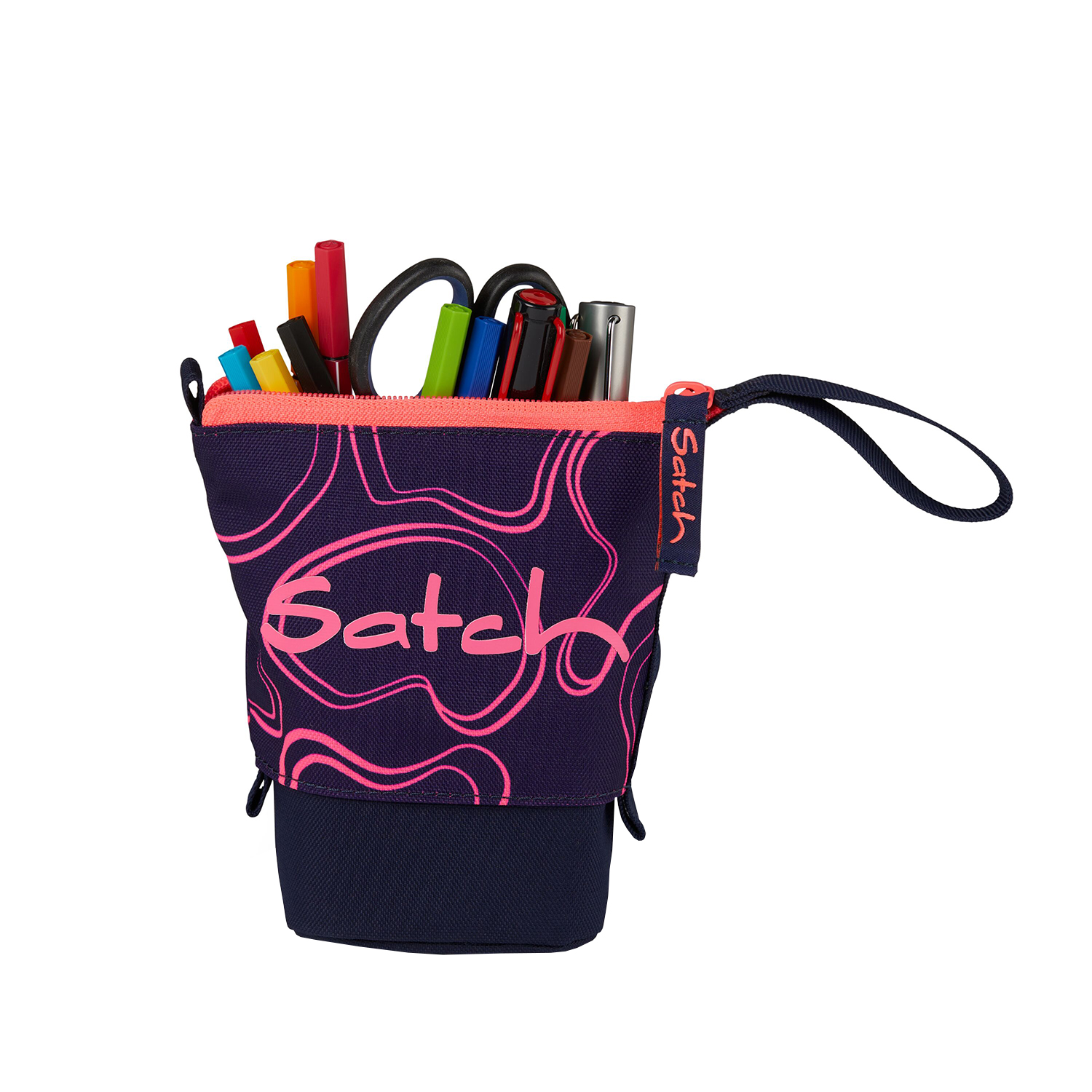 Satch Pencil Slider- Federtasche-Pink Supreme